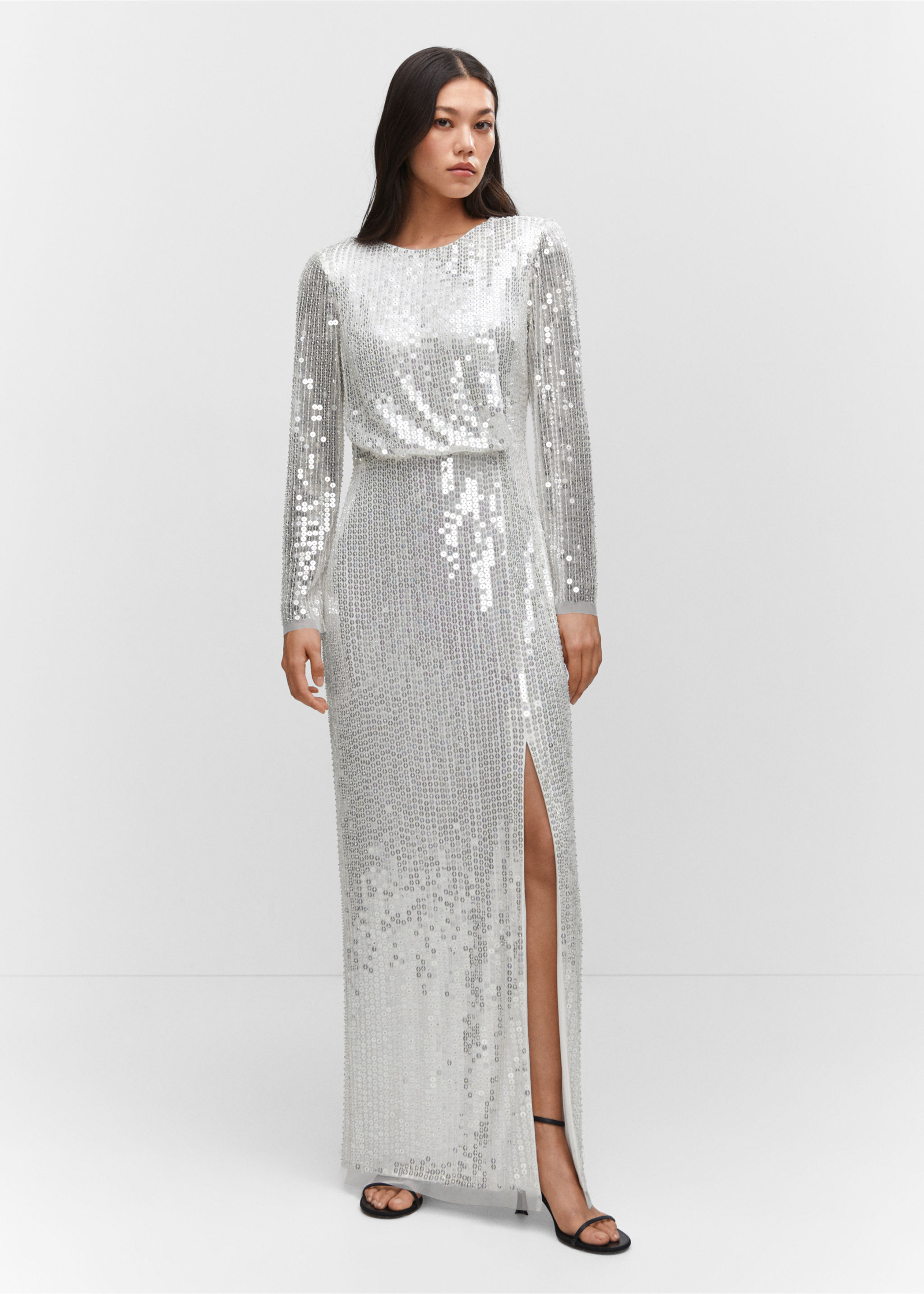 Robe paillettes ouverture - Plan général