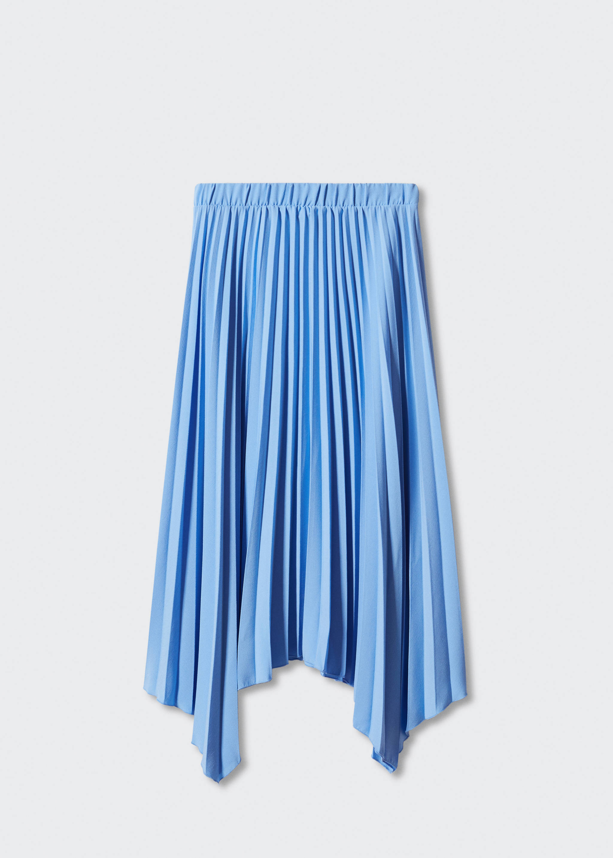 Asymmetrischer Plissée-Rock - Artikel ohne Model