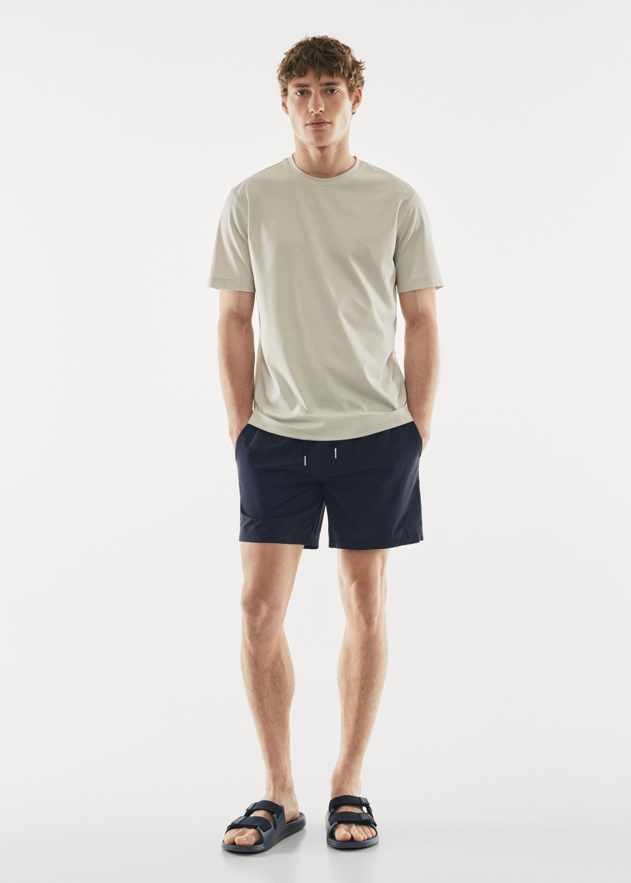 Maillot de bain uni - Plan général