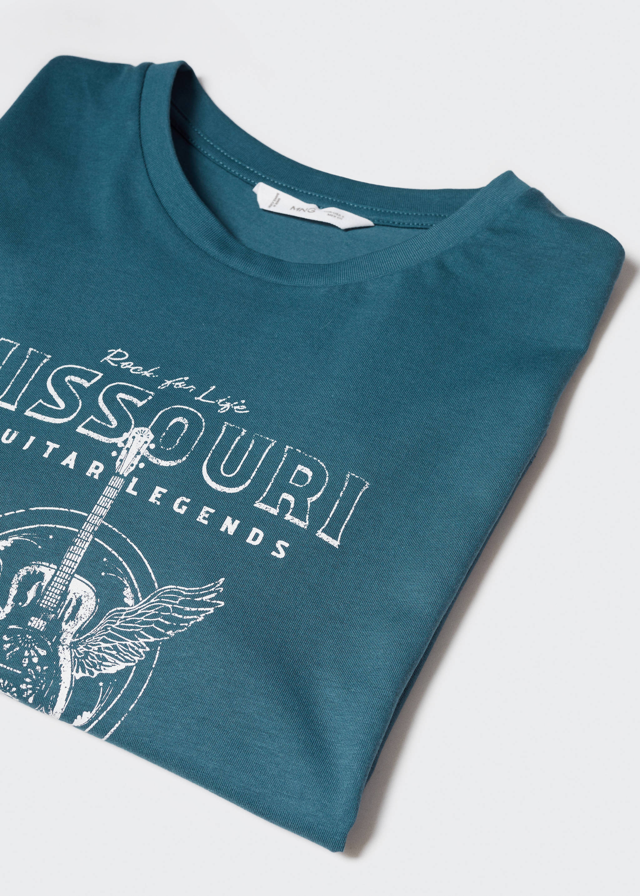 Printed cotton-blend T-shirt - Details of the article 8