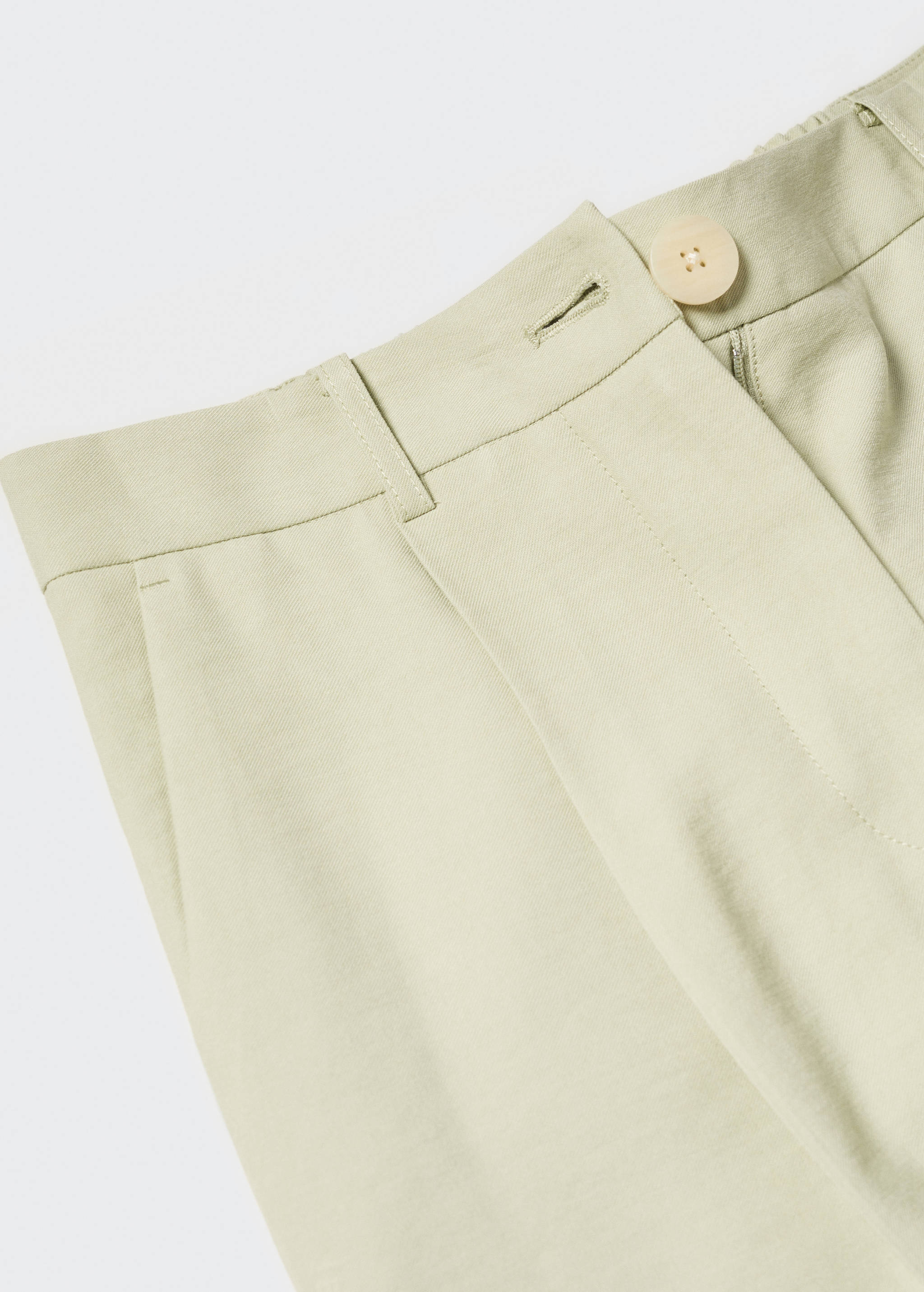 Straight-fit pleated trousers - Details of the article 8