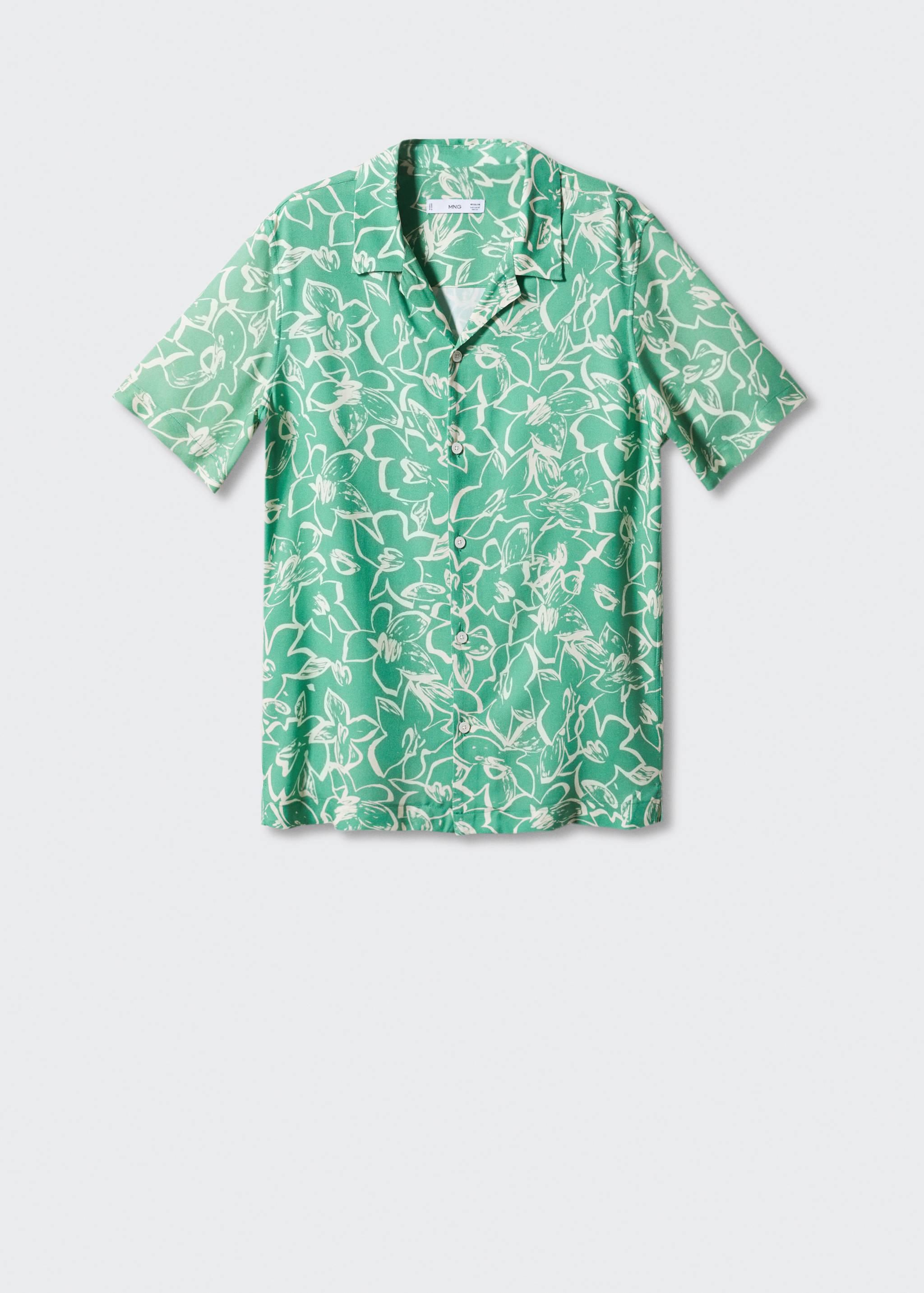 Camisa fluida estampat floral - Article sense model