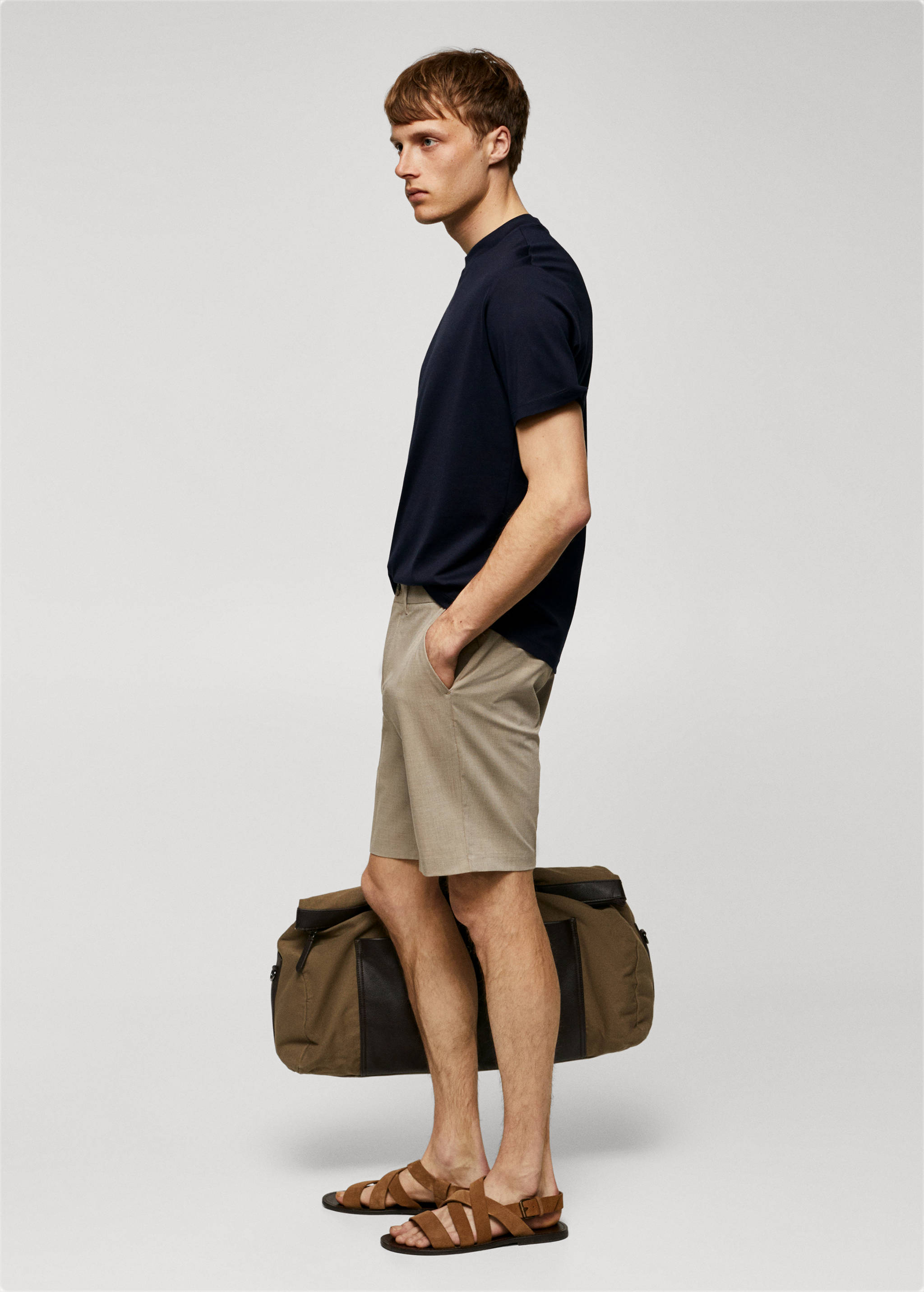 Mercerizované tričko regular fit - Detail zboží 2