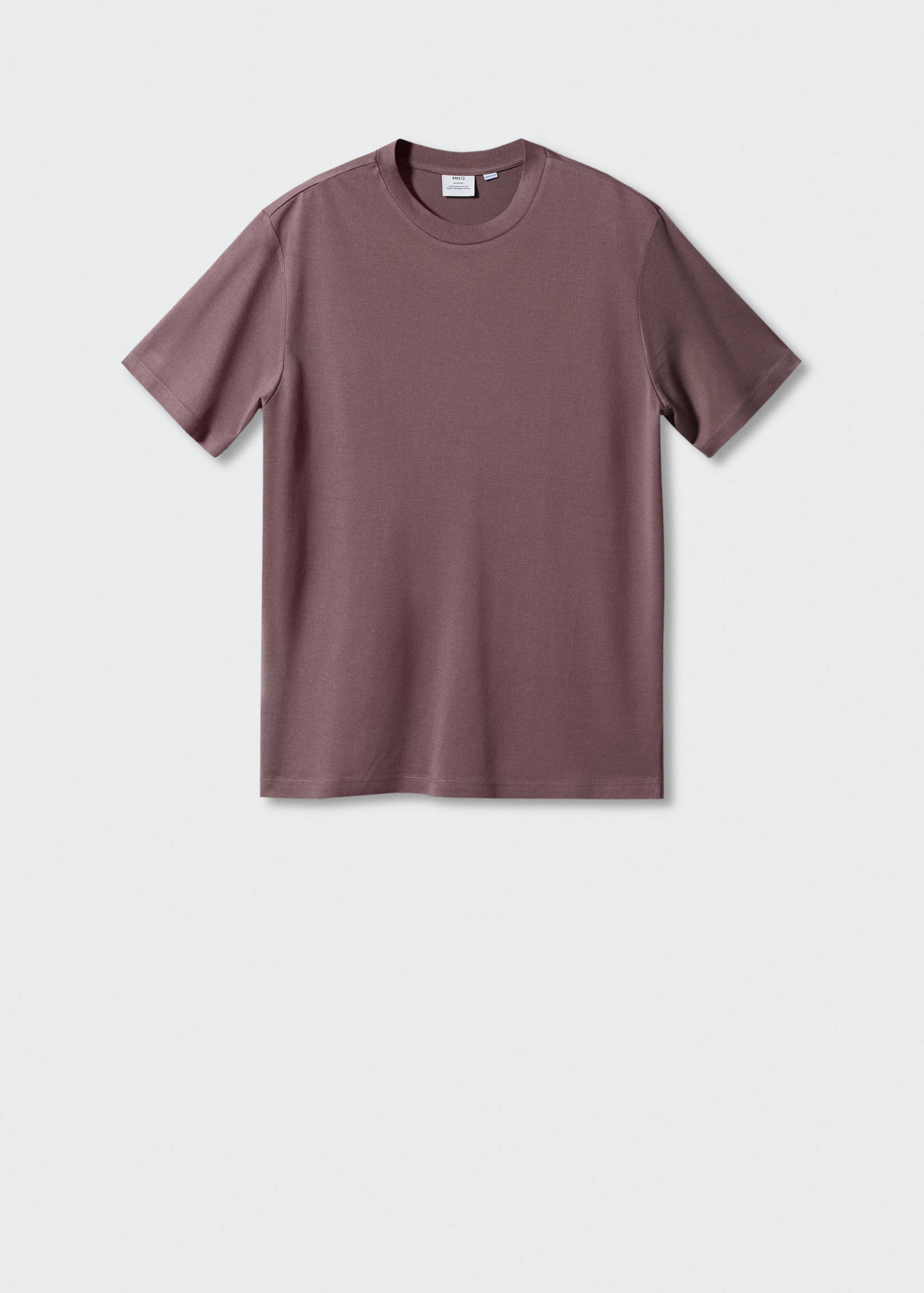T-shirt regular fit mercerisé - Article sans modèle