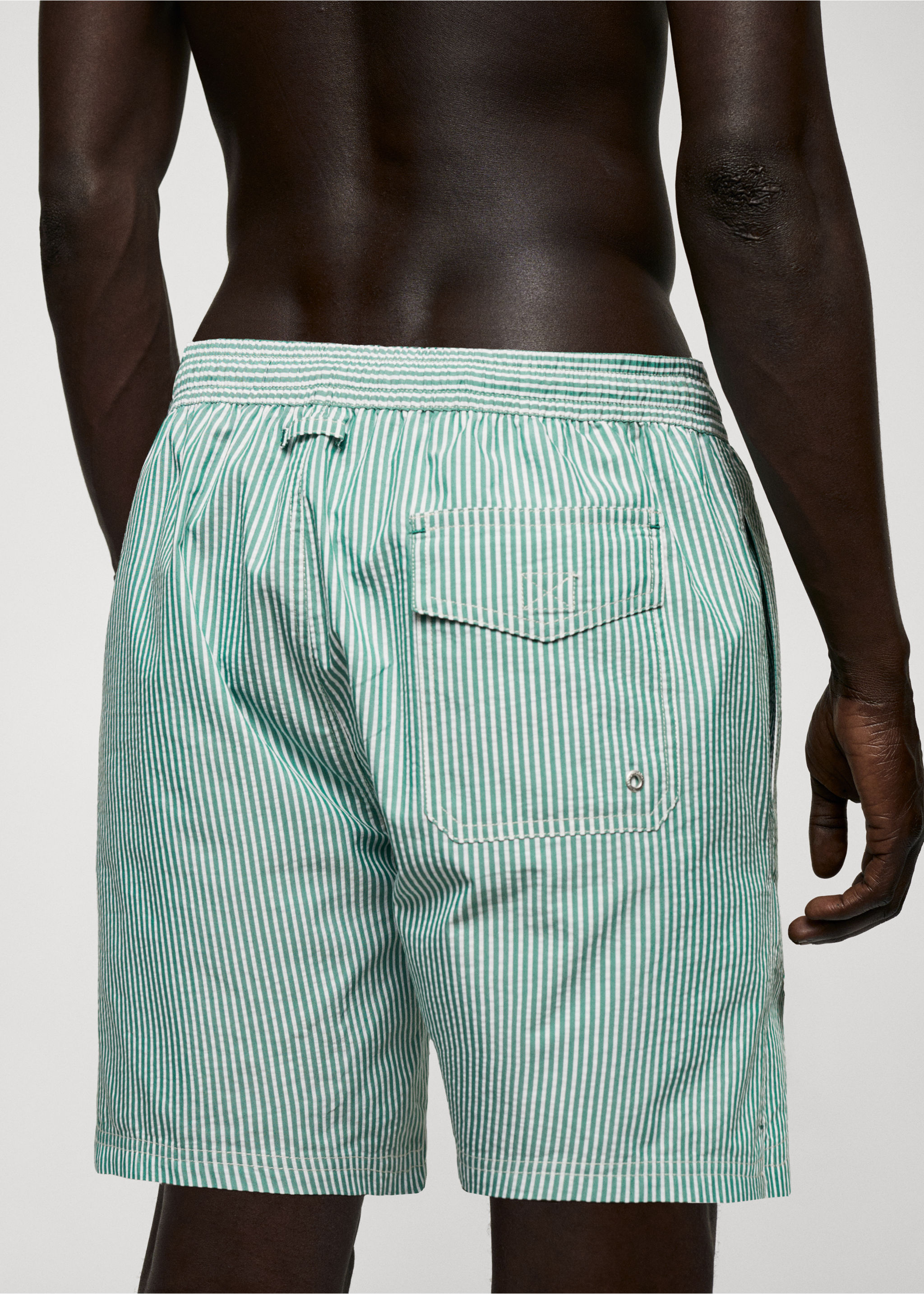 Maillot de bain rayures seersucker - Détail de l'article 6