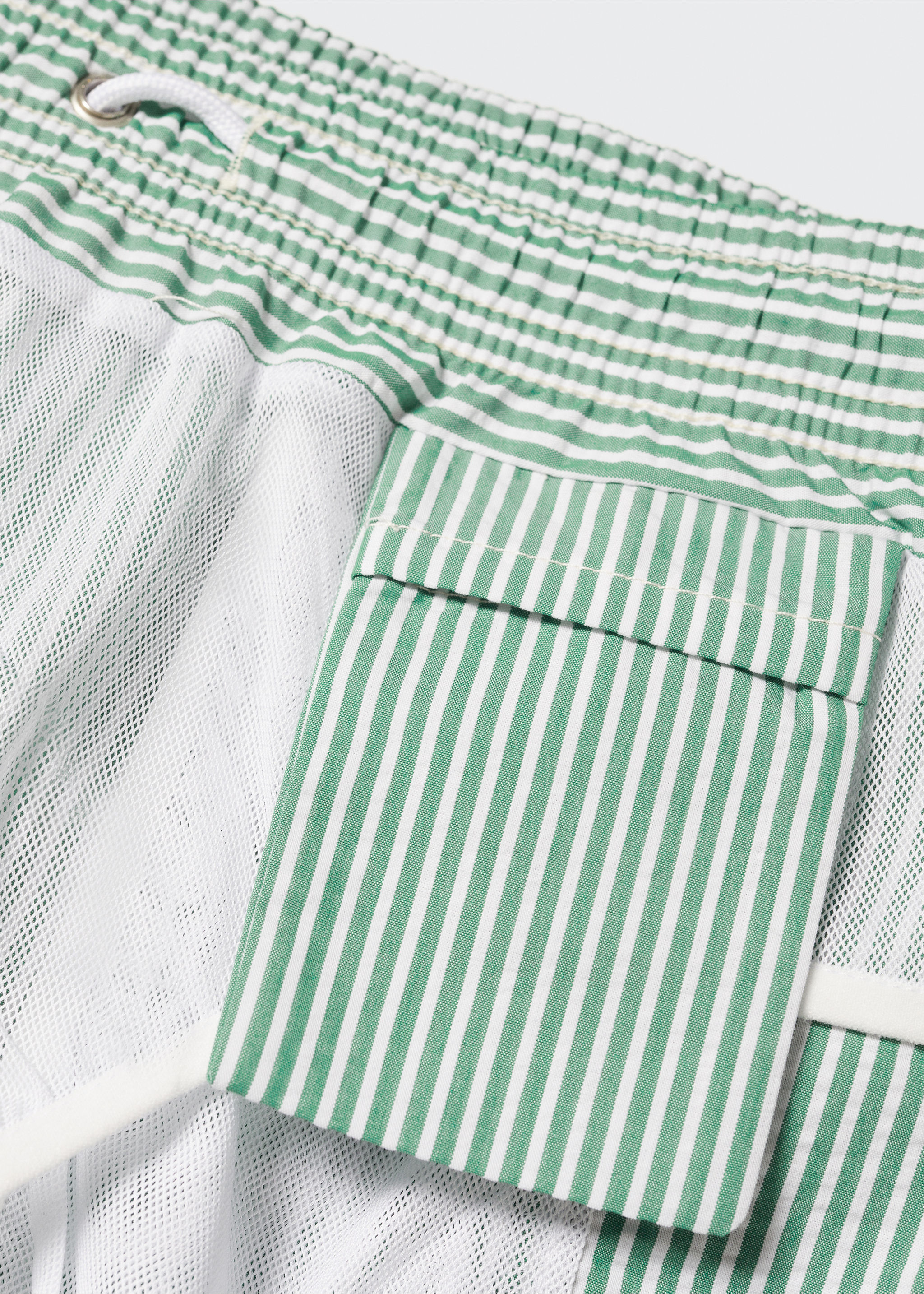 Maillot de bain rayures seersucker - Détail de l'article 8