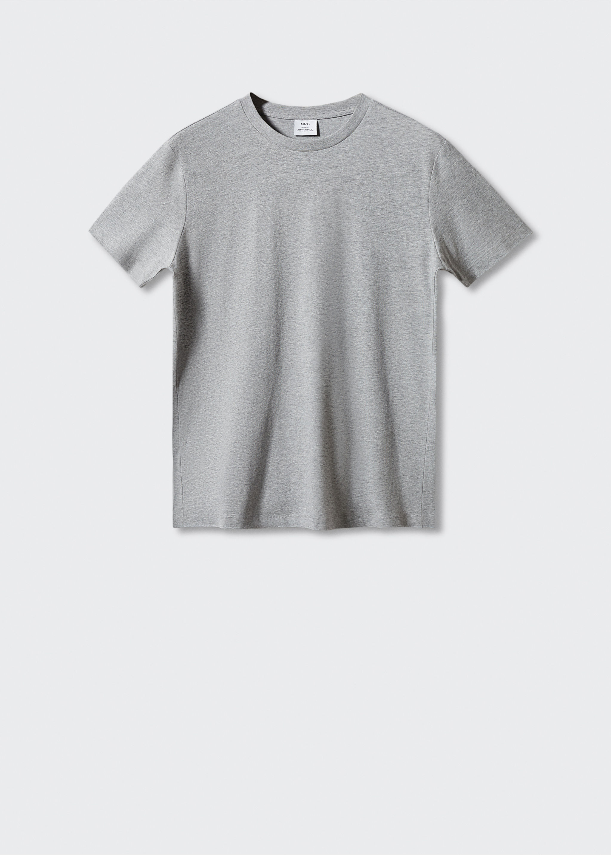 Basic cotton stretch t-shirt - Article without model