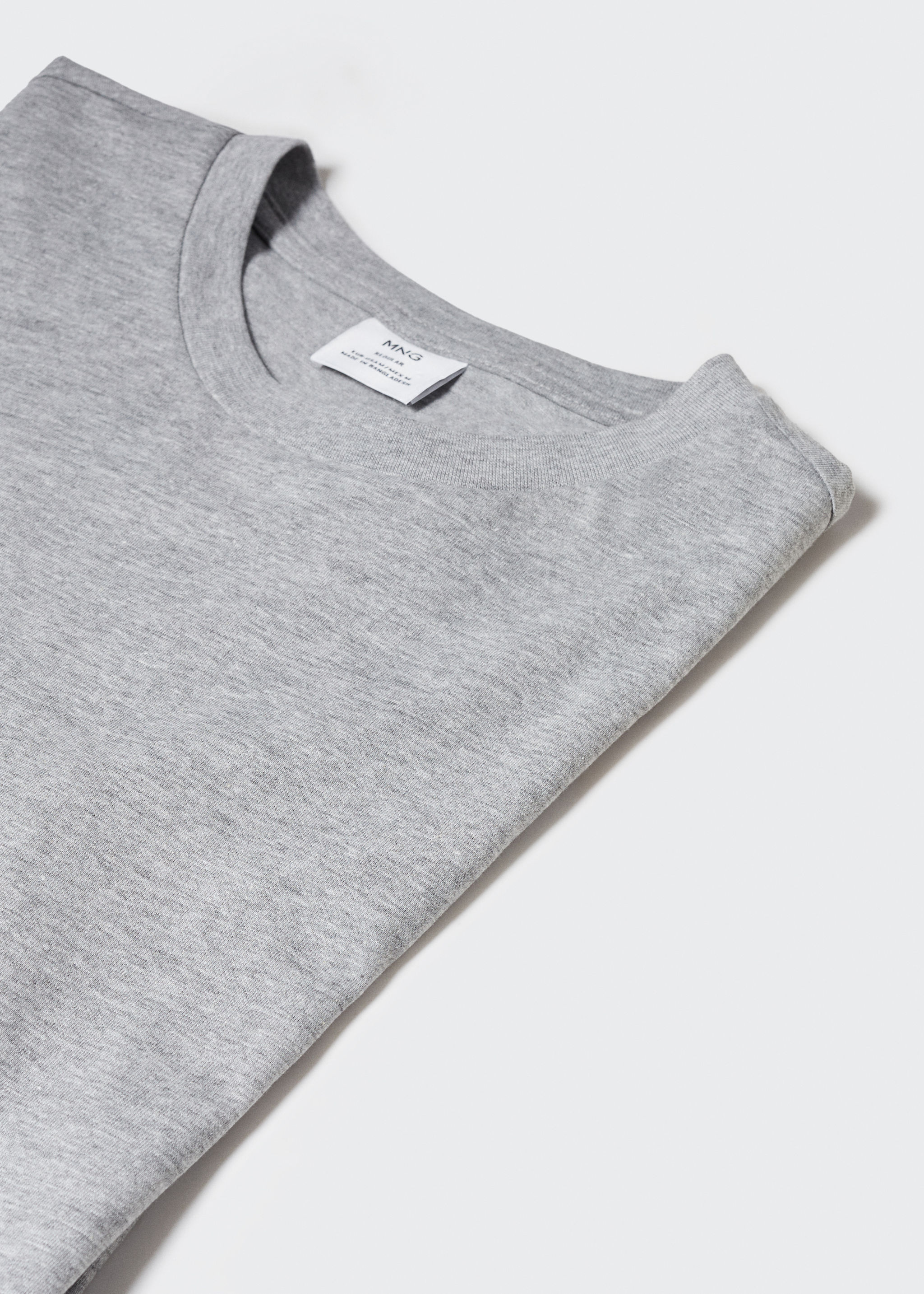 Basic cotton stretch t-shirt - Details of the article 8