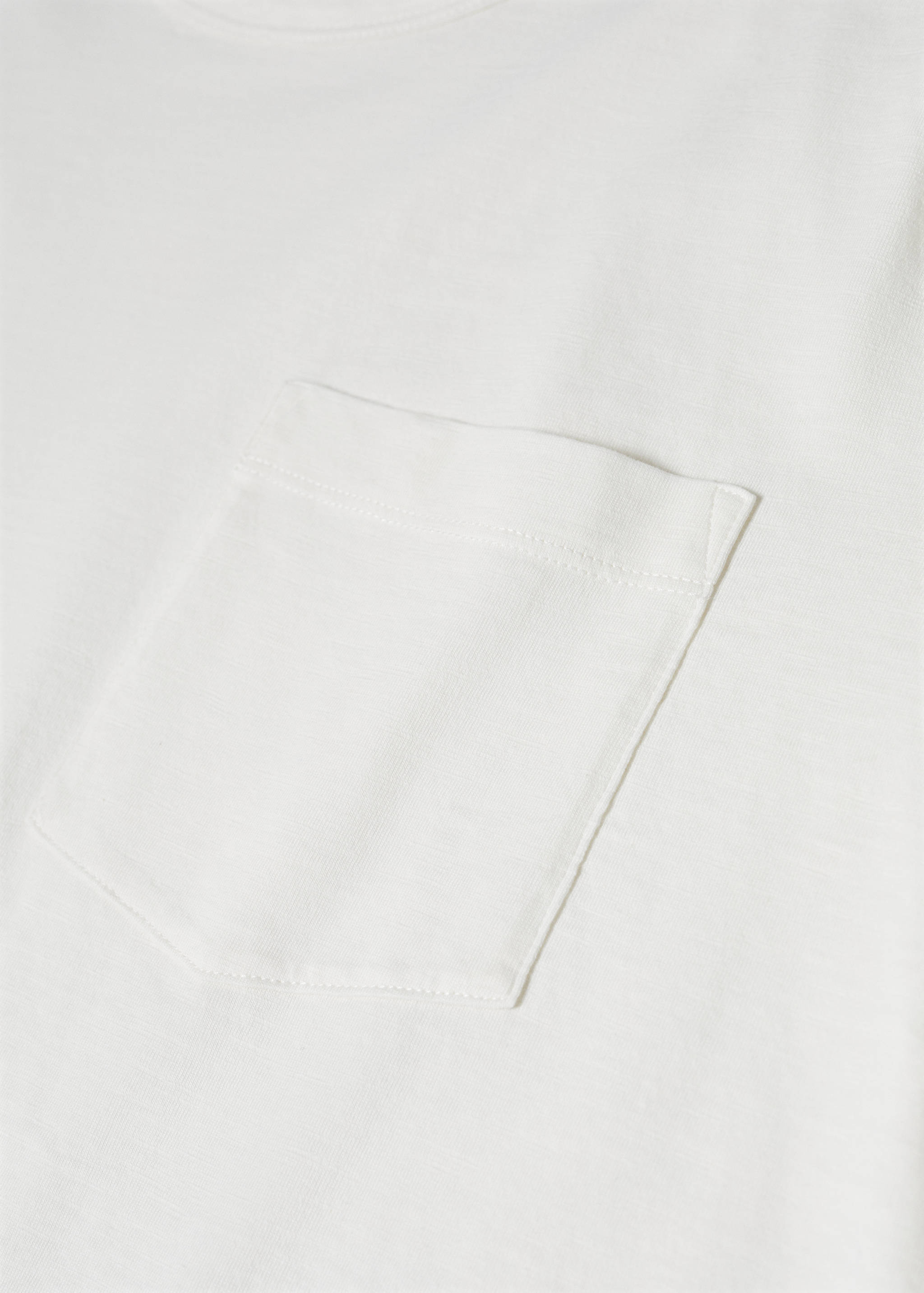 100% cotton t-shirt with pocket - Details of the article 8