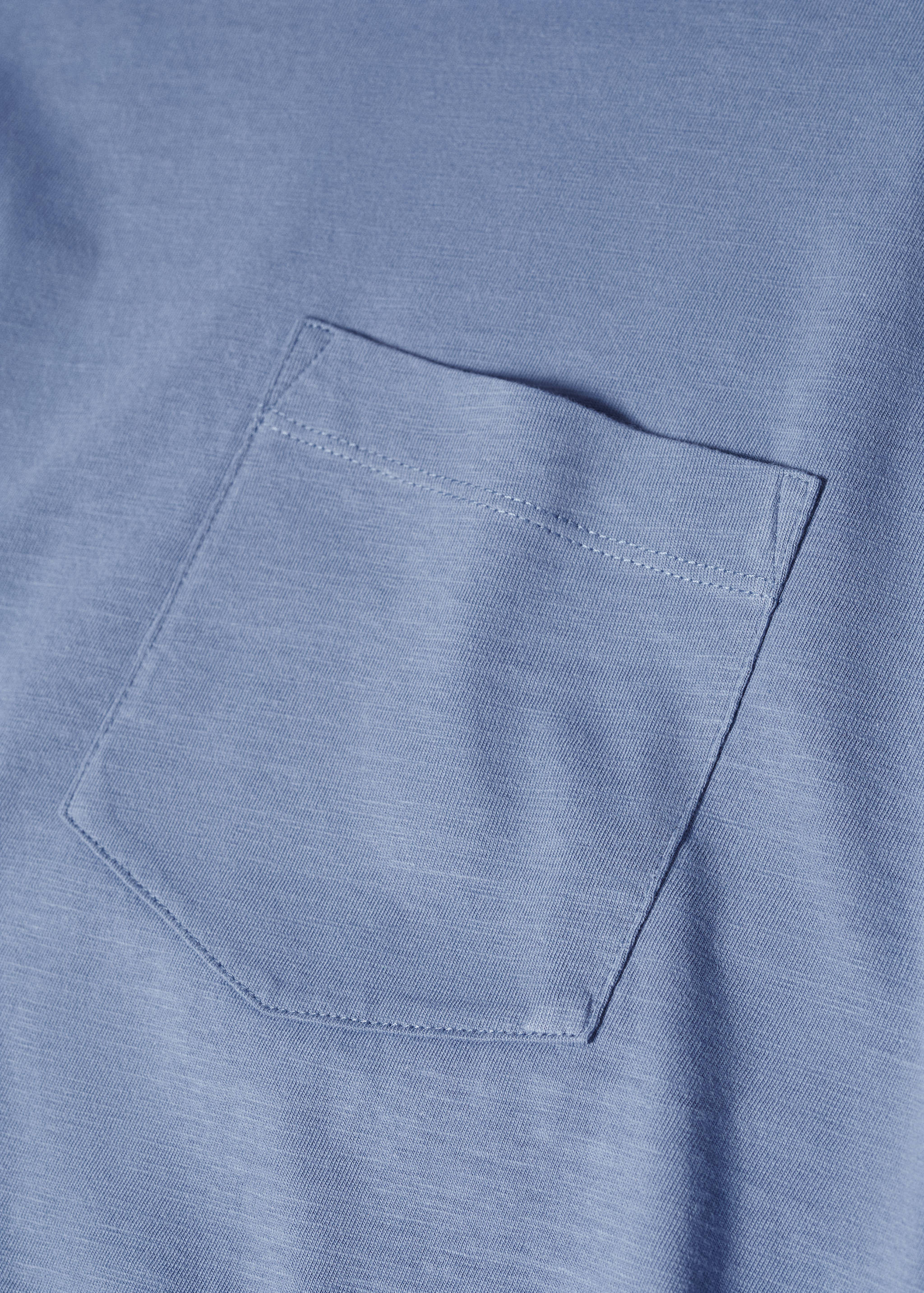 100% cotton t-shirt with pocket - Details of the article 8