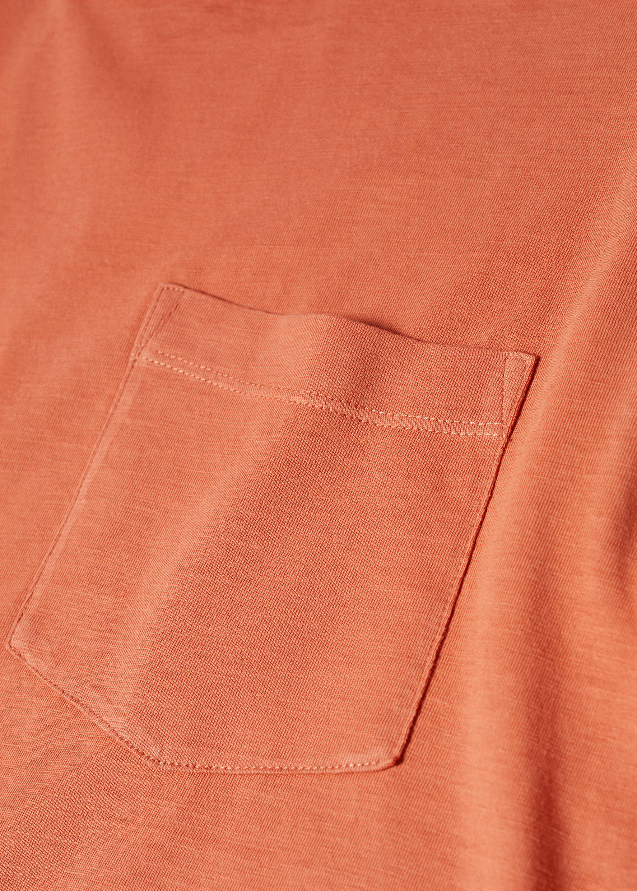 100% cotton t-shirt with pocket - Details of the article 8
