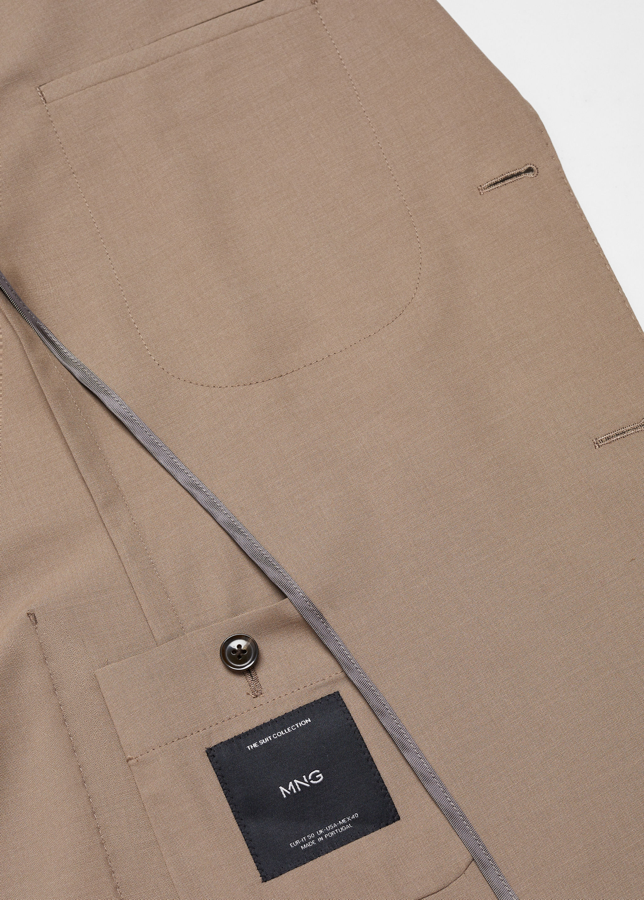 Slim Fit-Sakko aus Schurwolle - Detail des Artikels 8