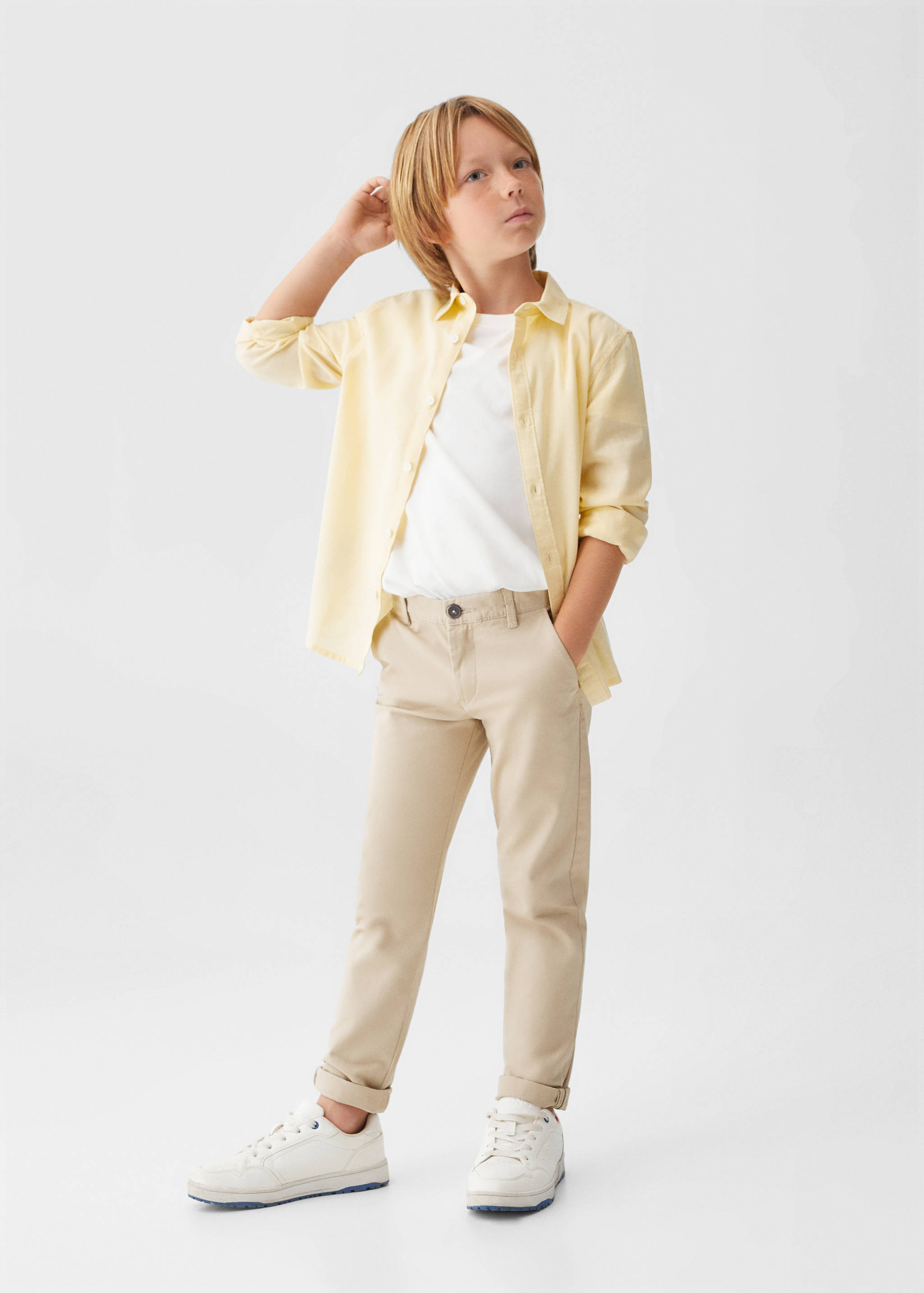 Regular Fit-Leinenhemd - Allgemeine Ansicht