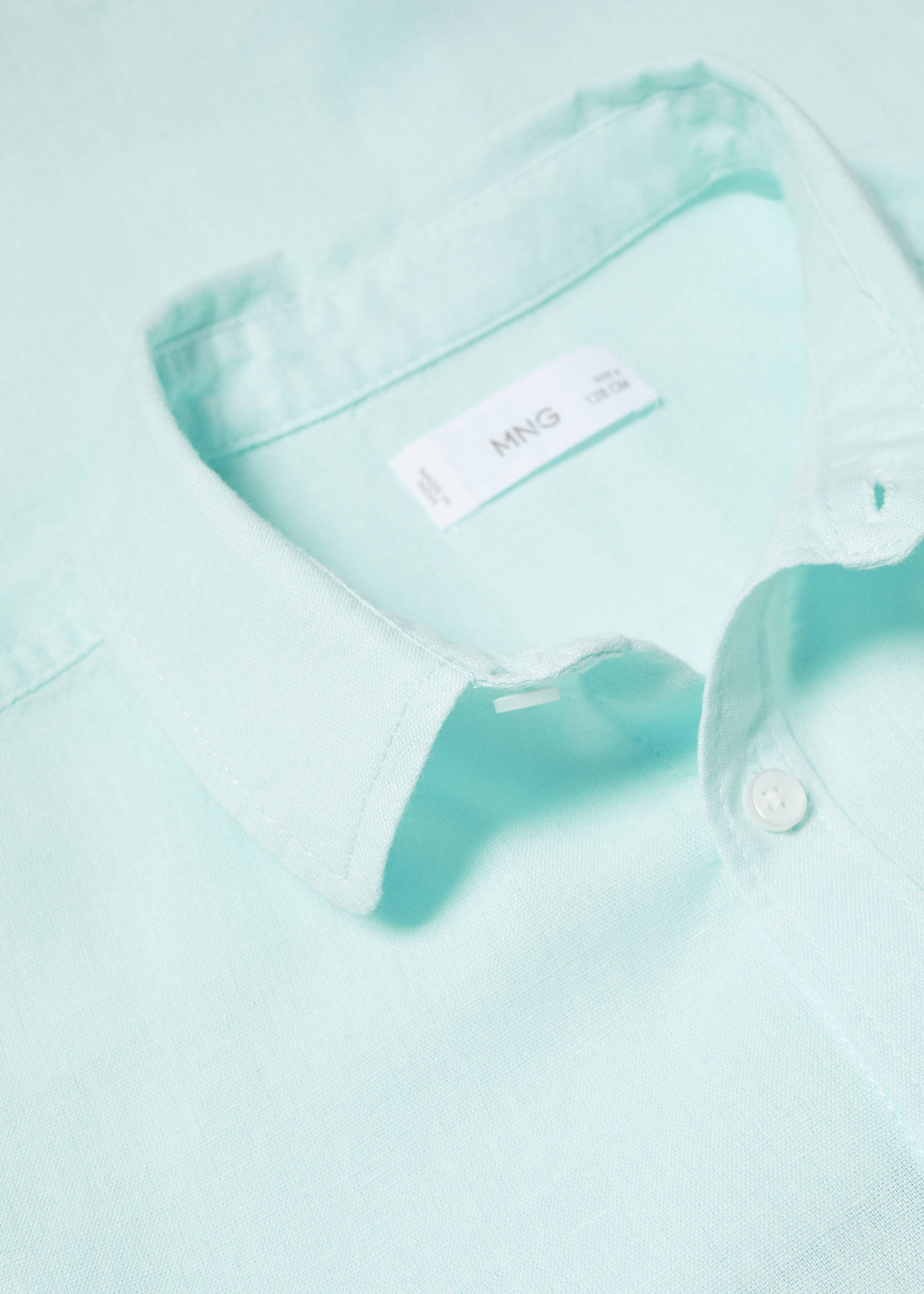 Regular Fit-Leinenhemd - Detail des Artikels 8