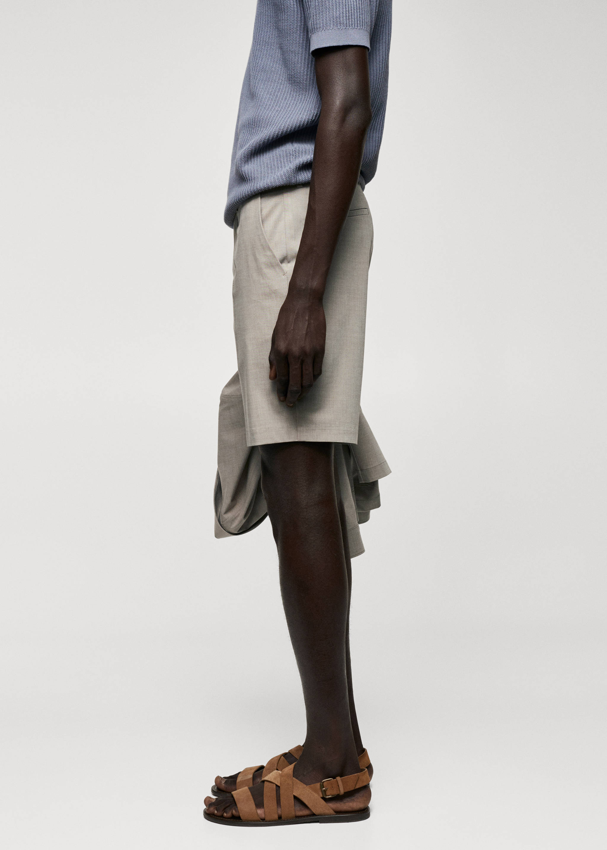 Bermuda slim fit taille réglable - Détail de l'article 2