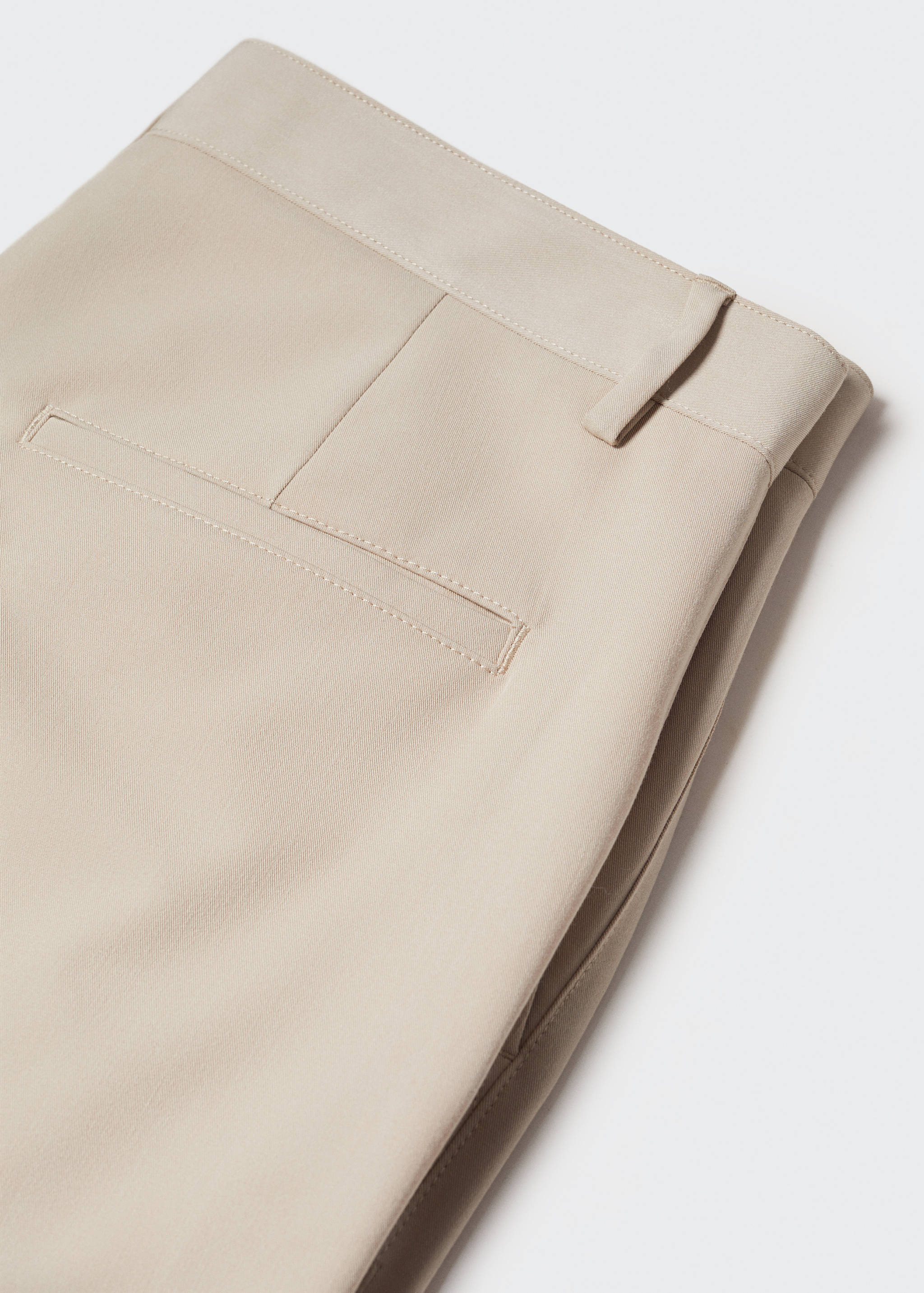 Βαμβακερή βερμούδα πιέτες - Λεπτομέρεια του προϊόντος 8