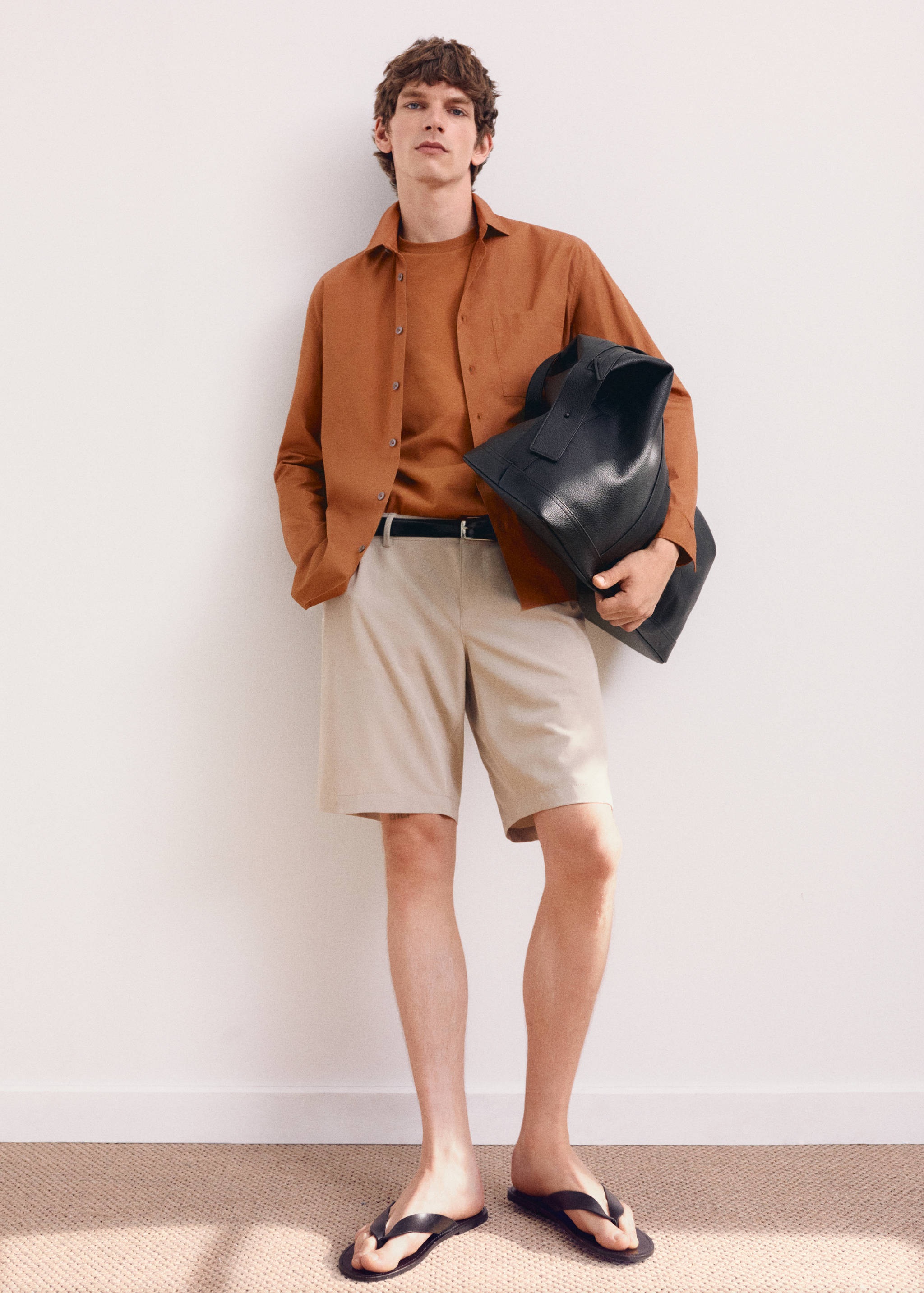 Βαμβακερή βερμούδα πιέτες - Λεπτομέρεια του προϊόντος 5