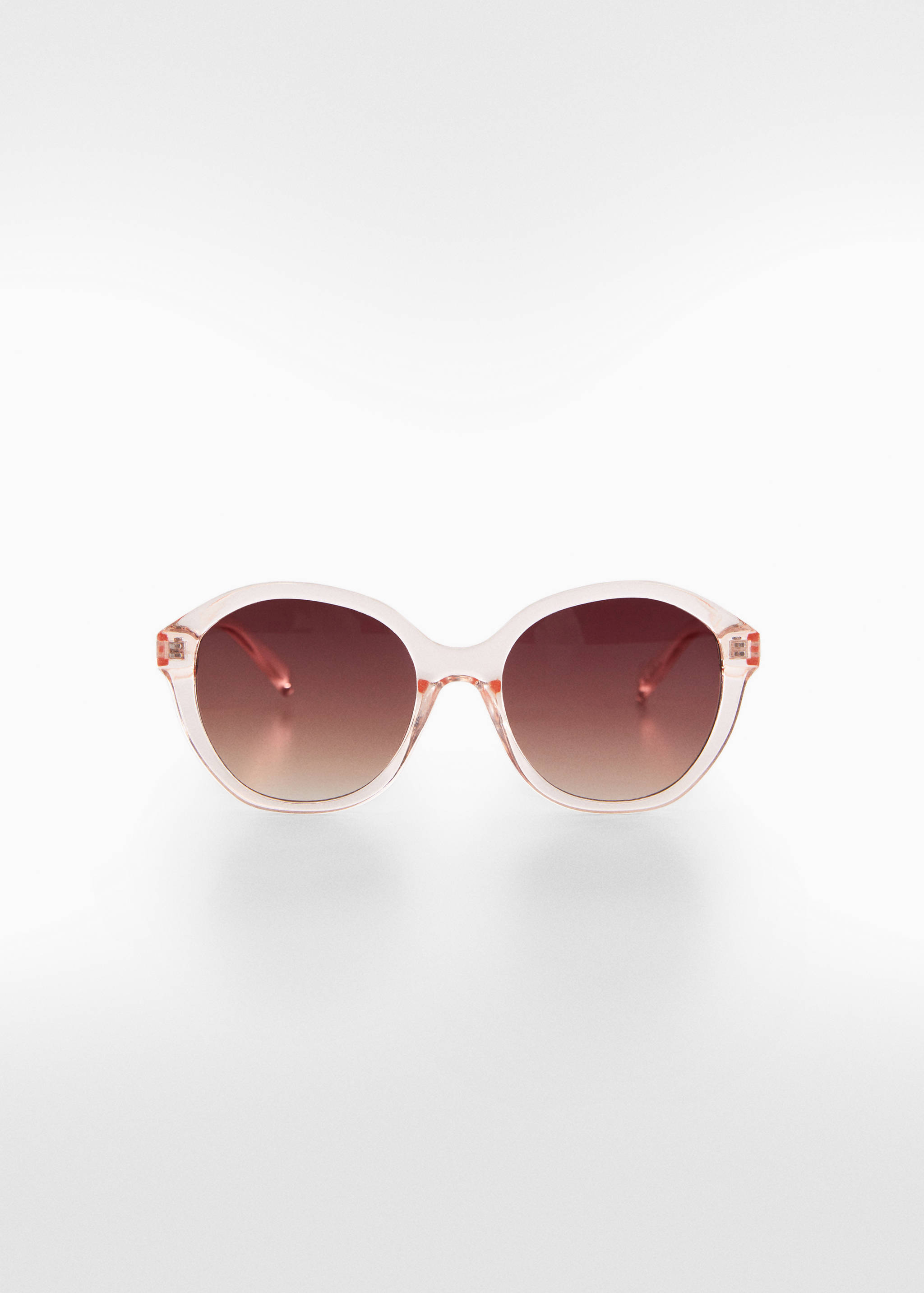 Runde Sonnenbrille in Schildplatt-Optik - Artikel ohne Model