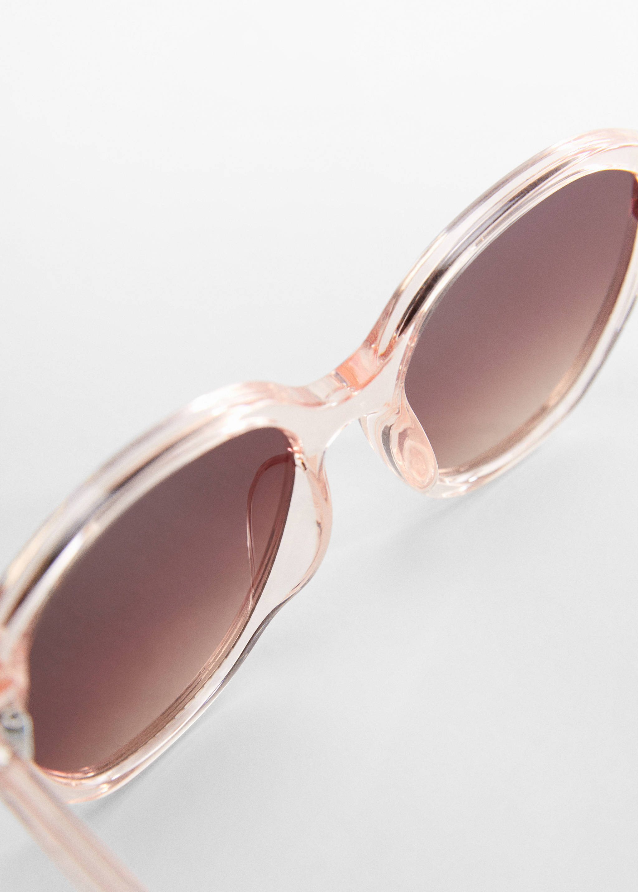 Runde Sonnenbrille in Schildplatt-Optik - Detail des Artikels 1