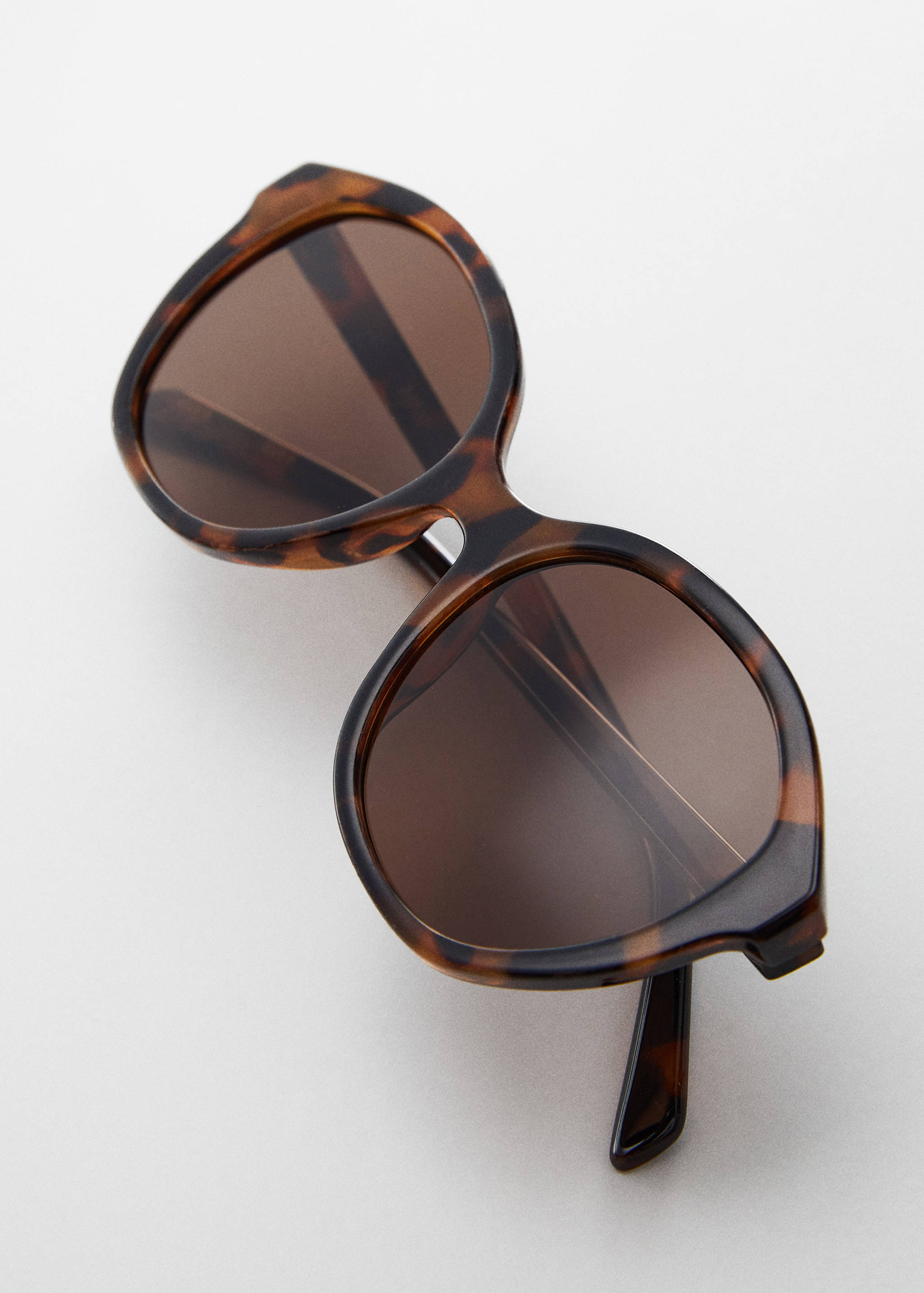 Runde Sonnenbrille in Schildplatt-Optik - Detail des Artikels 5