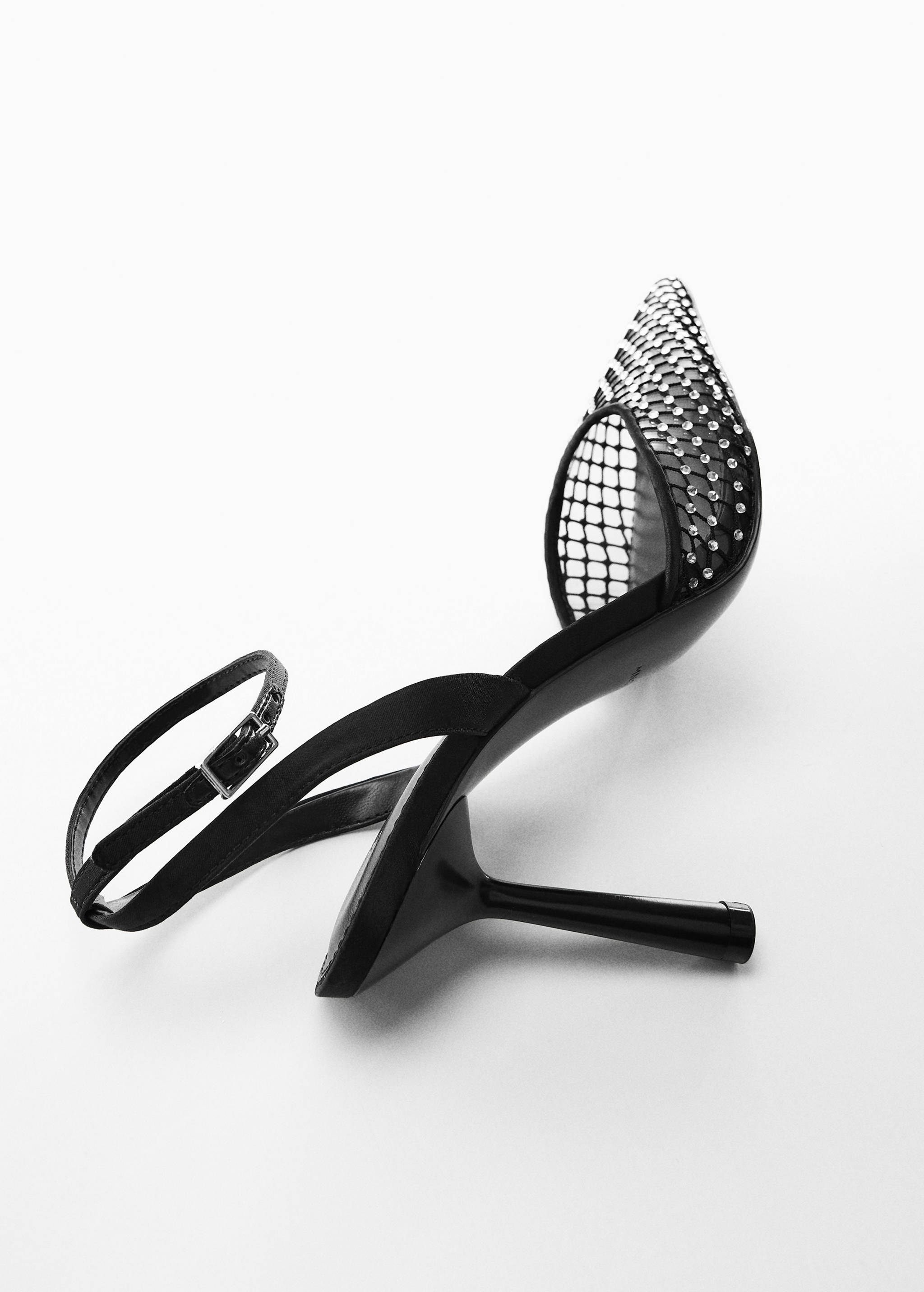Rhinestone mesh shoes - Details of the article 5