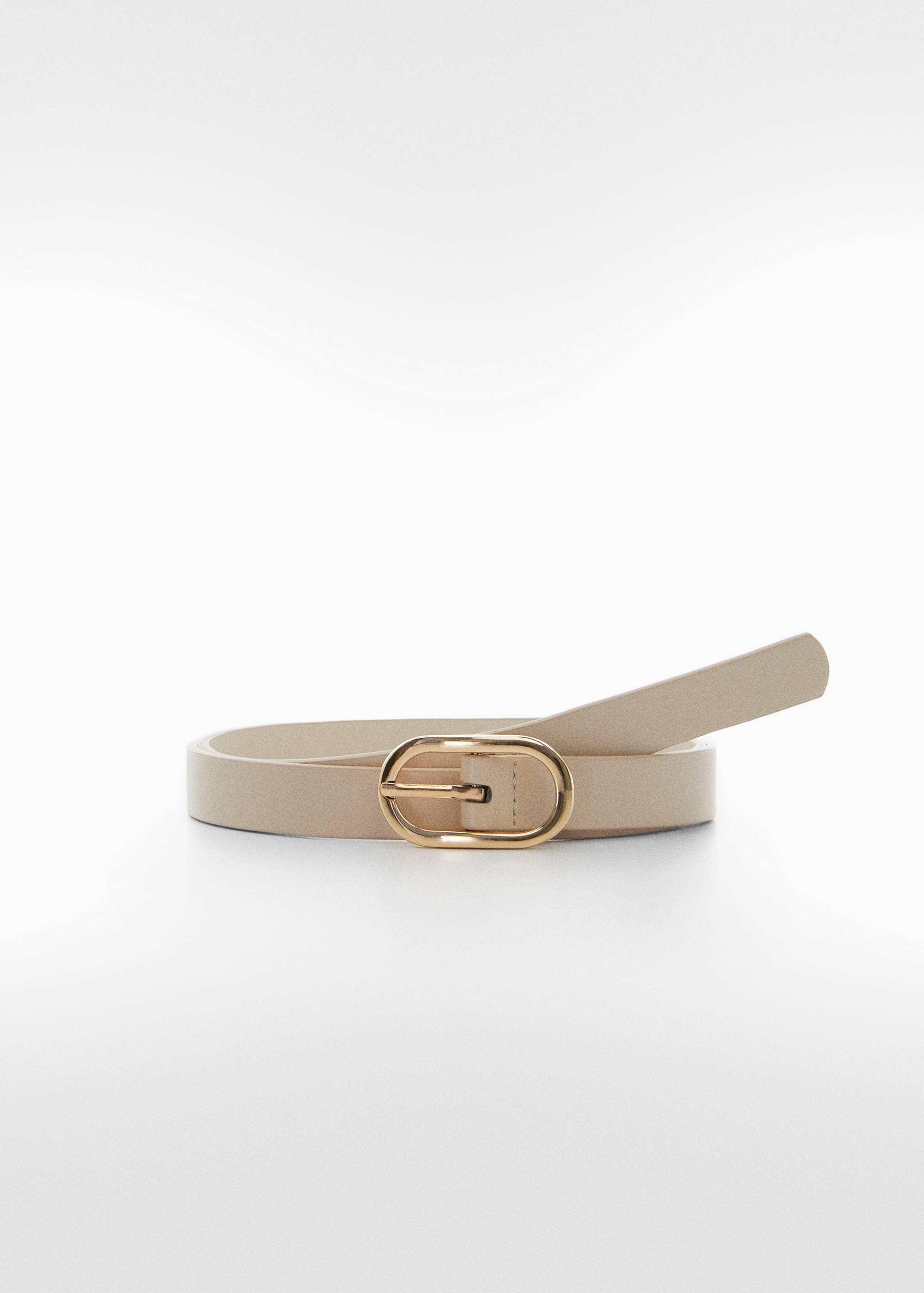 Gürtel mit ovalförmiger Schnalle - Artikel ohne Model