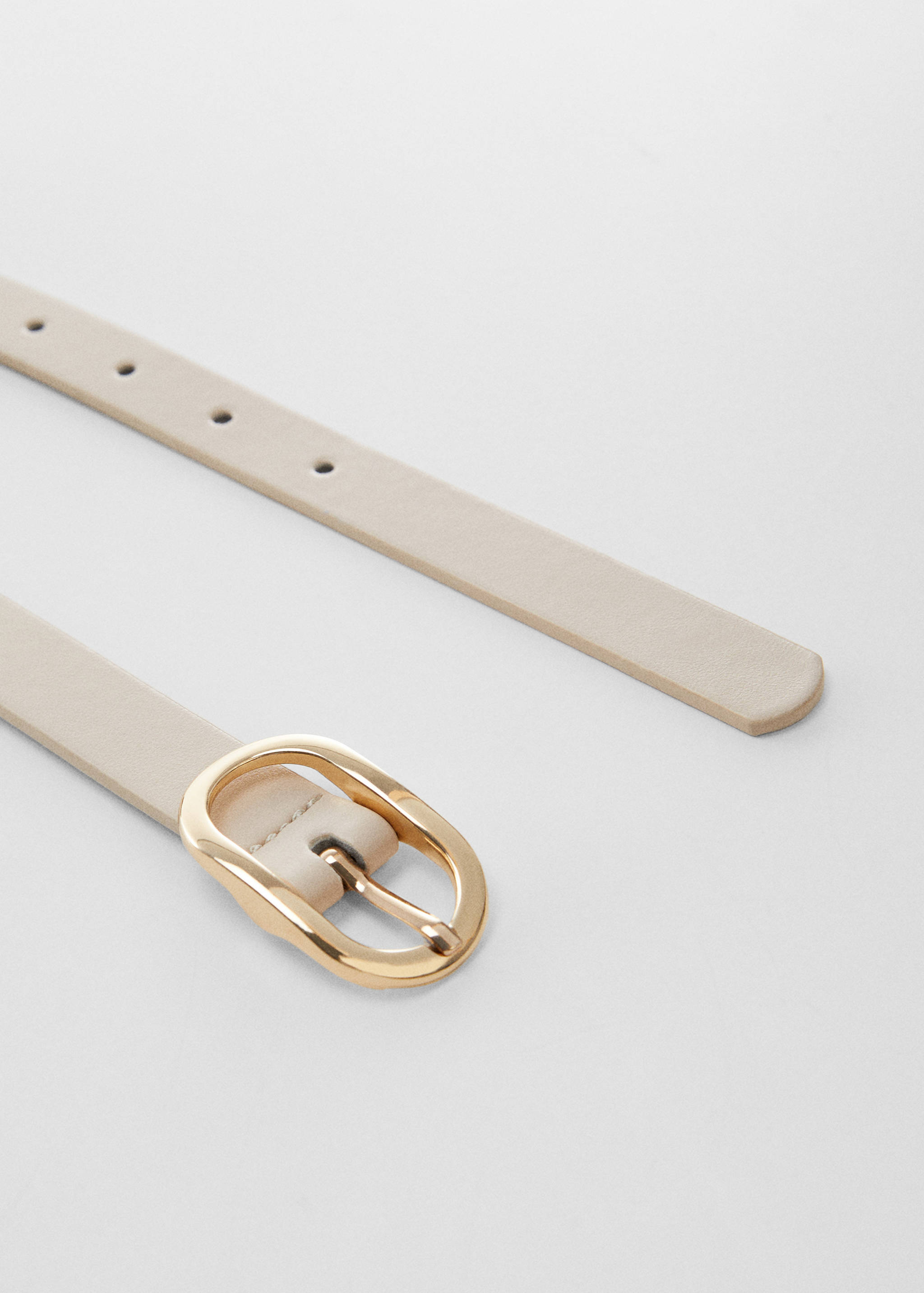 Gürtel mit ovalförmiger Schnalle - Detail des Artikels 1