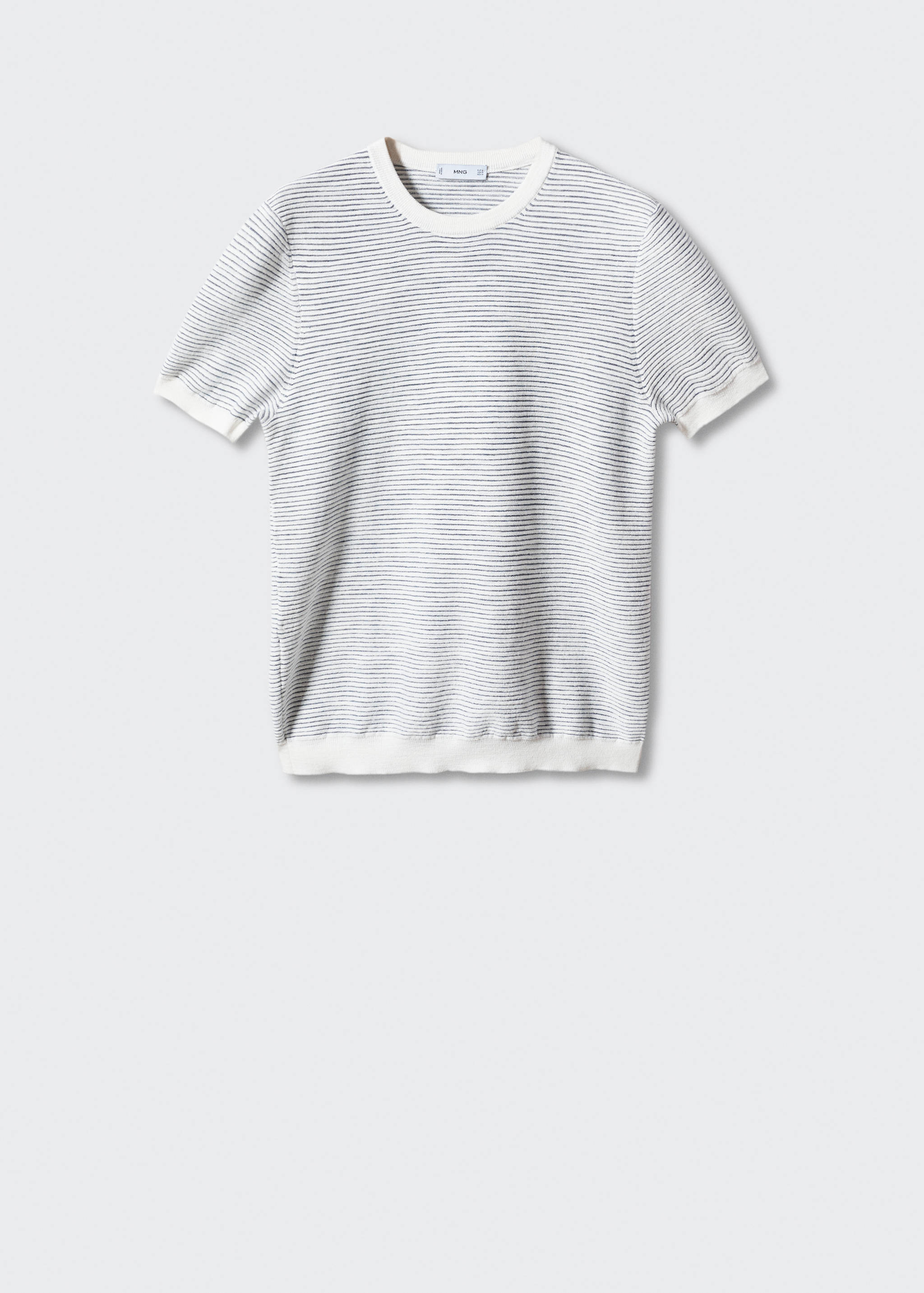 Camiseta rayas textura - Artículo sin modelo