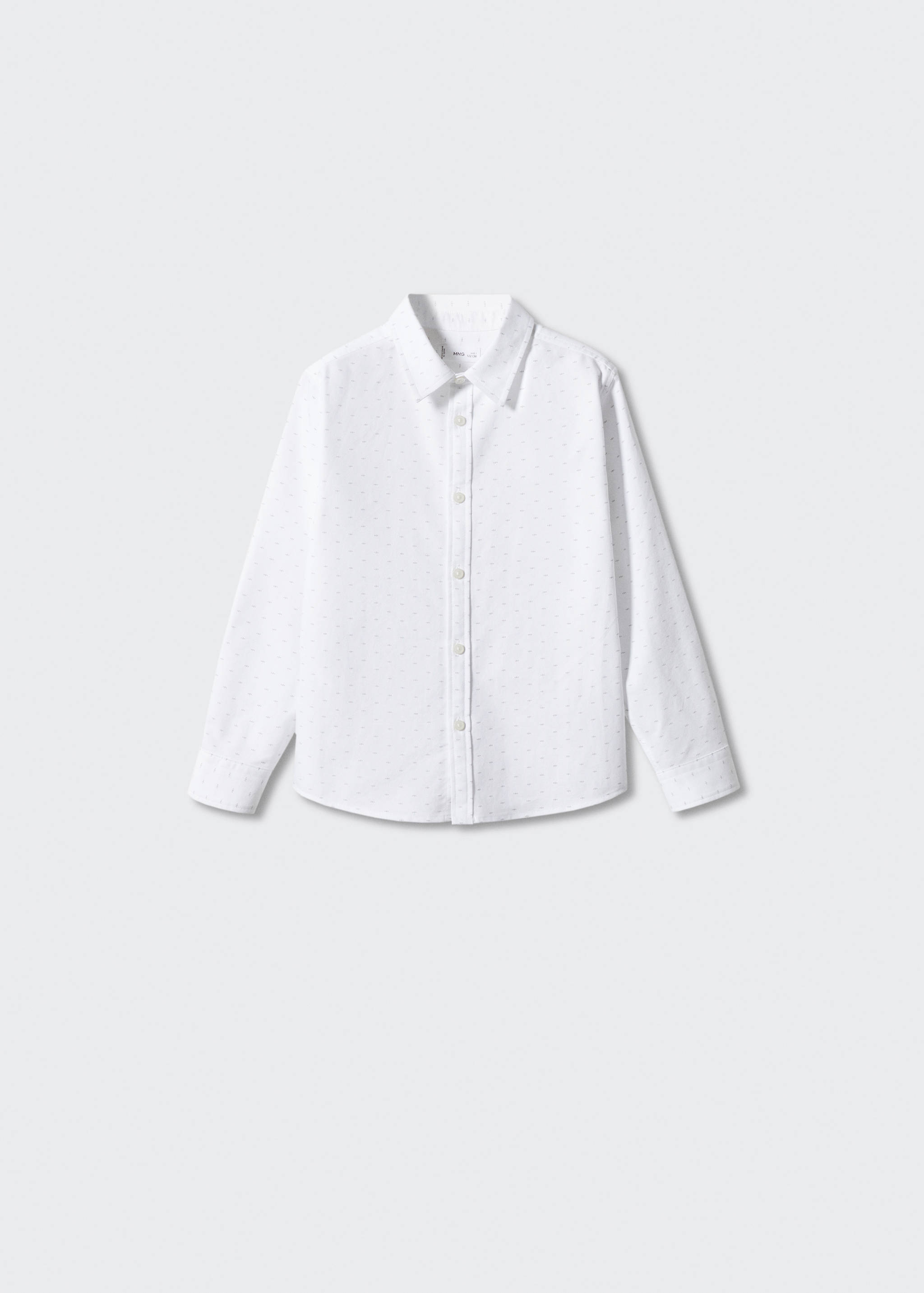 Bedrucktes Baumwollhemd - Artikel ohne Model