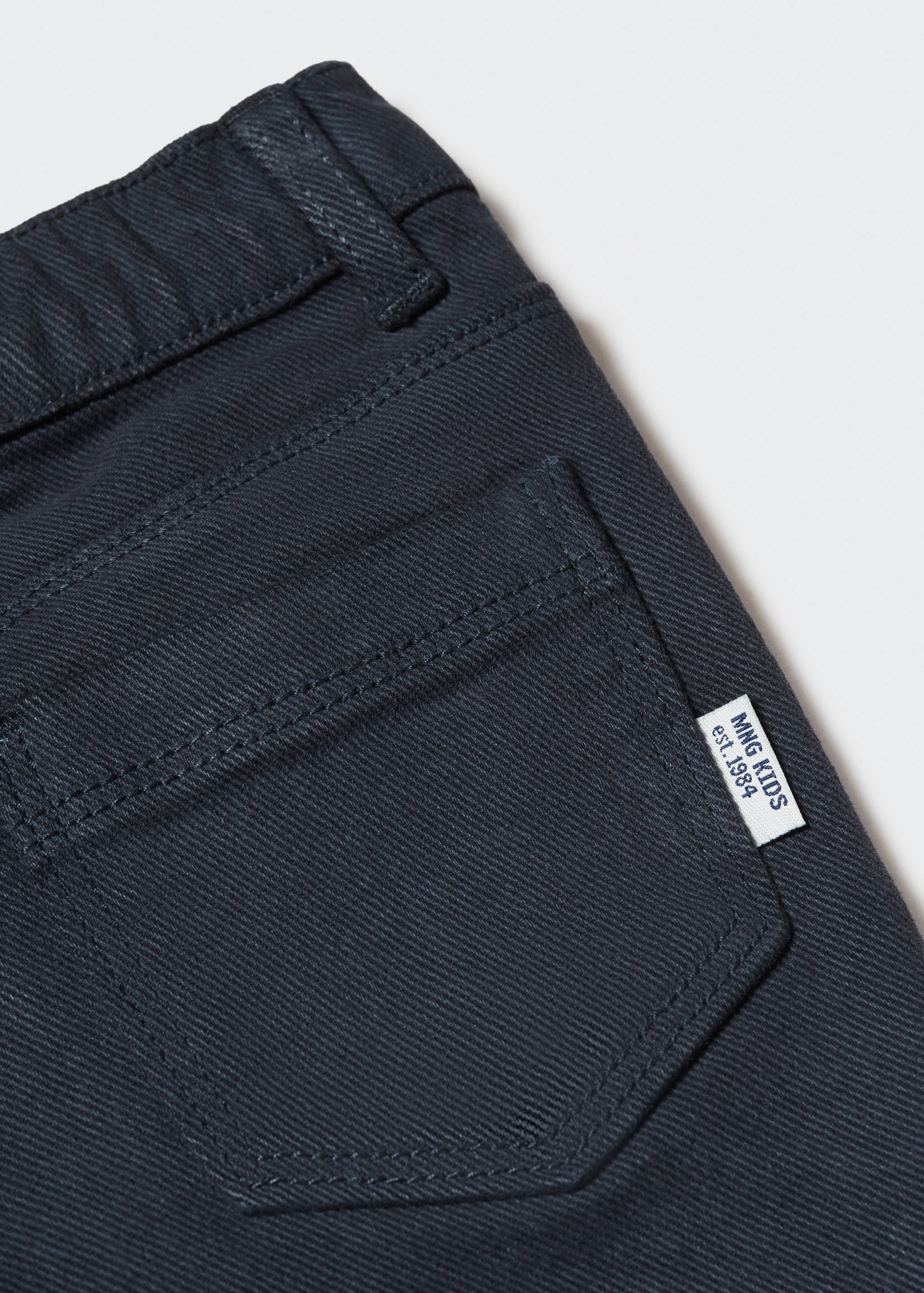 Stretch cotton-blend trousers - Details of the article 8