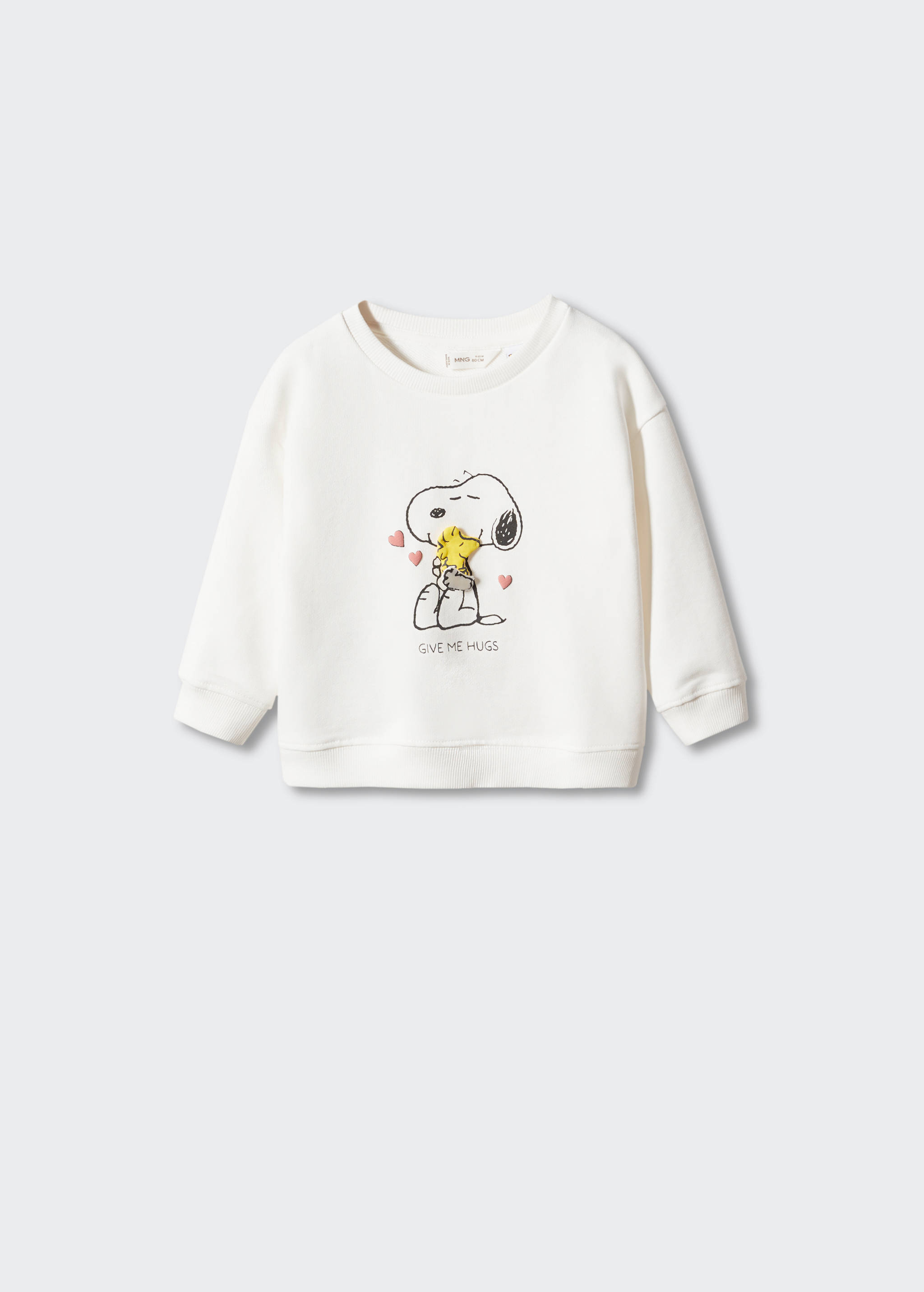 Baumwollsweatshirt Snoopy - Artikel ohne Model