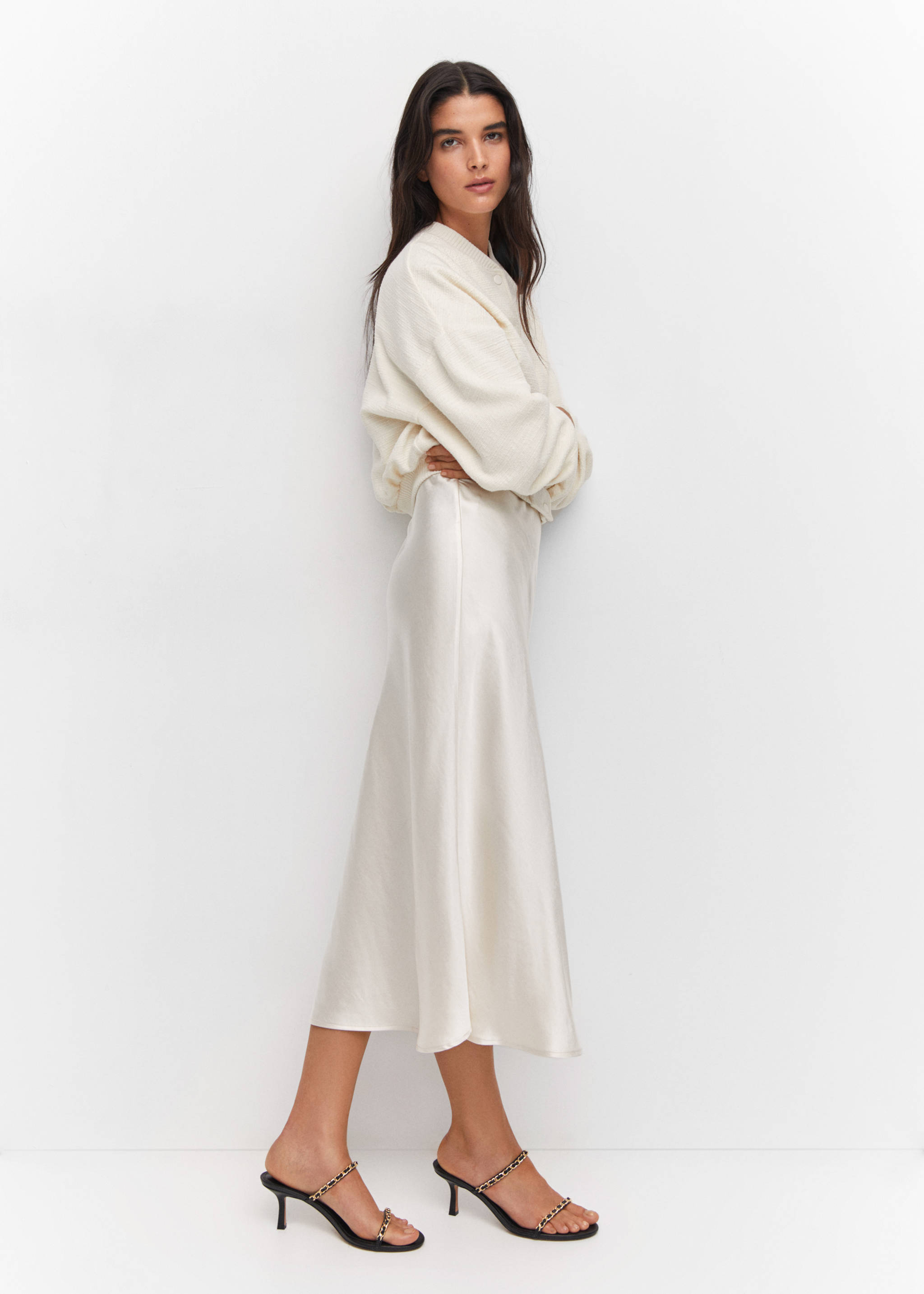 Sandalette mit Kettendetail - Allgemeine Ansicht