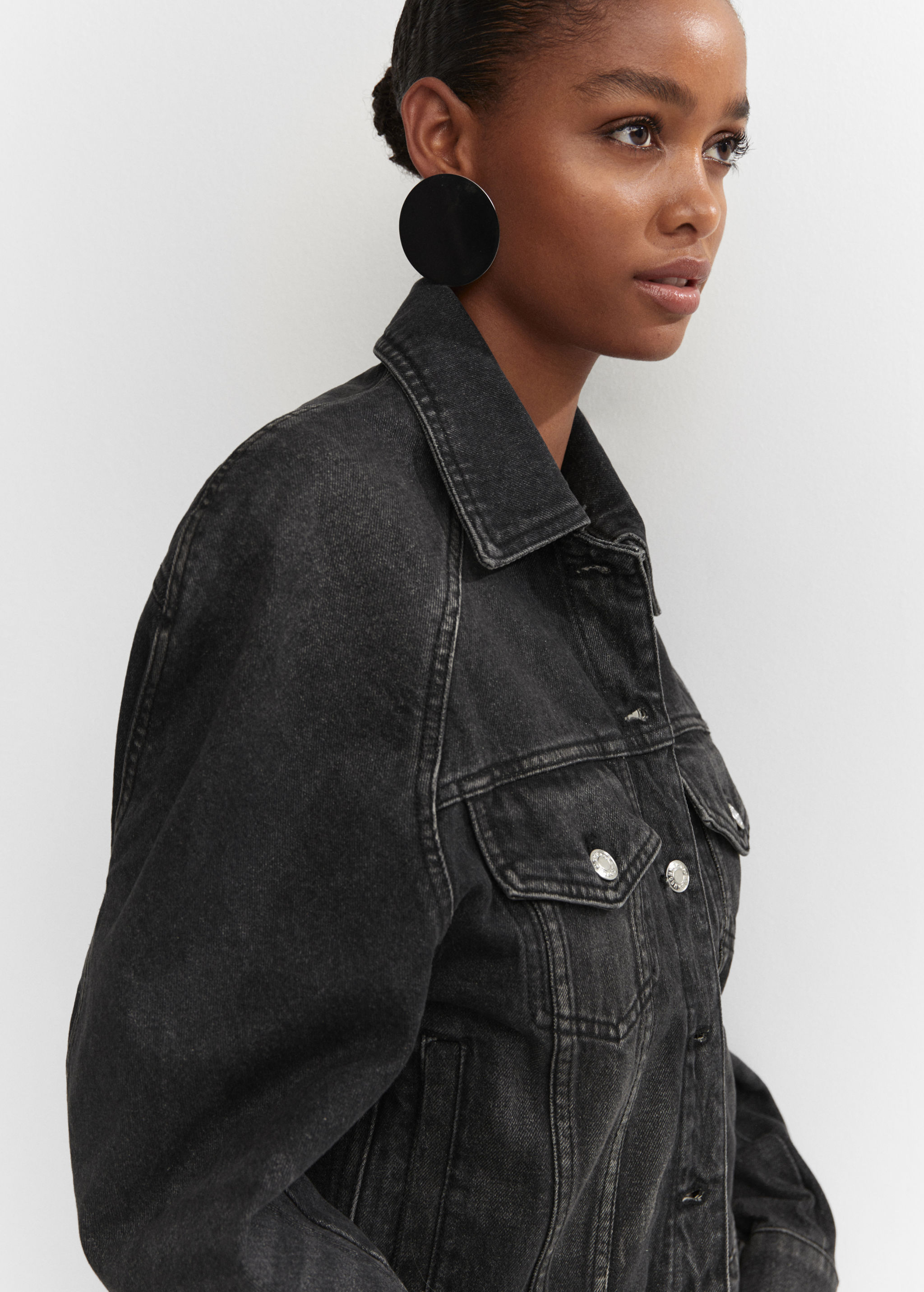 Blouson jean oversize - Détail de l'article 1