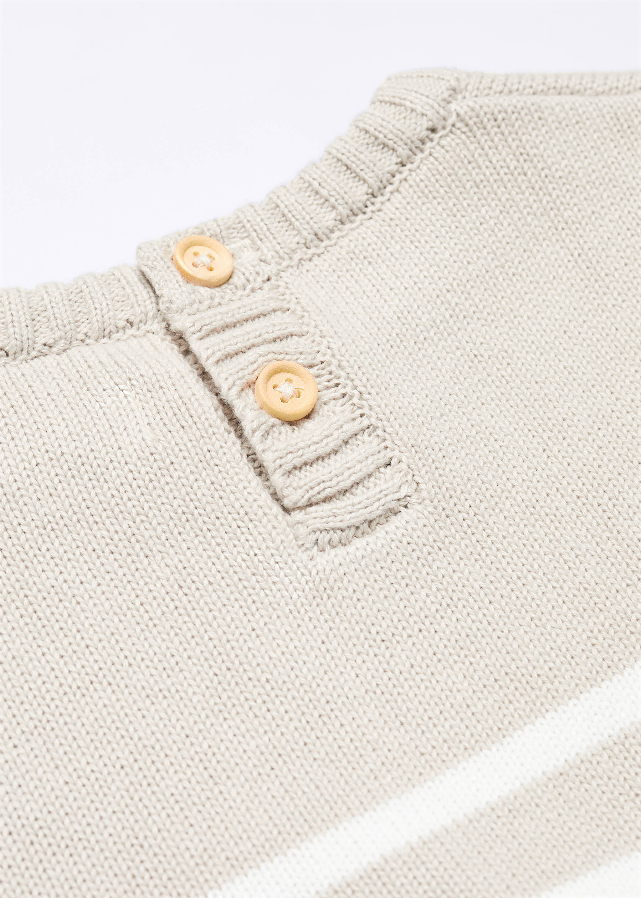 Gestreifter Strickpullover - Detail des Artikels 8