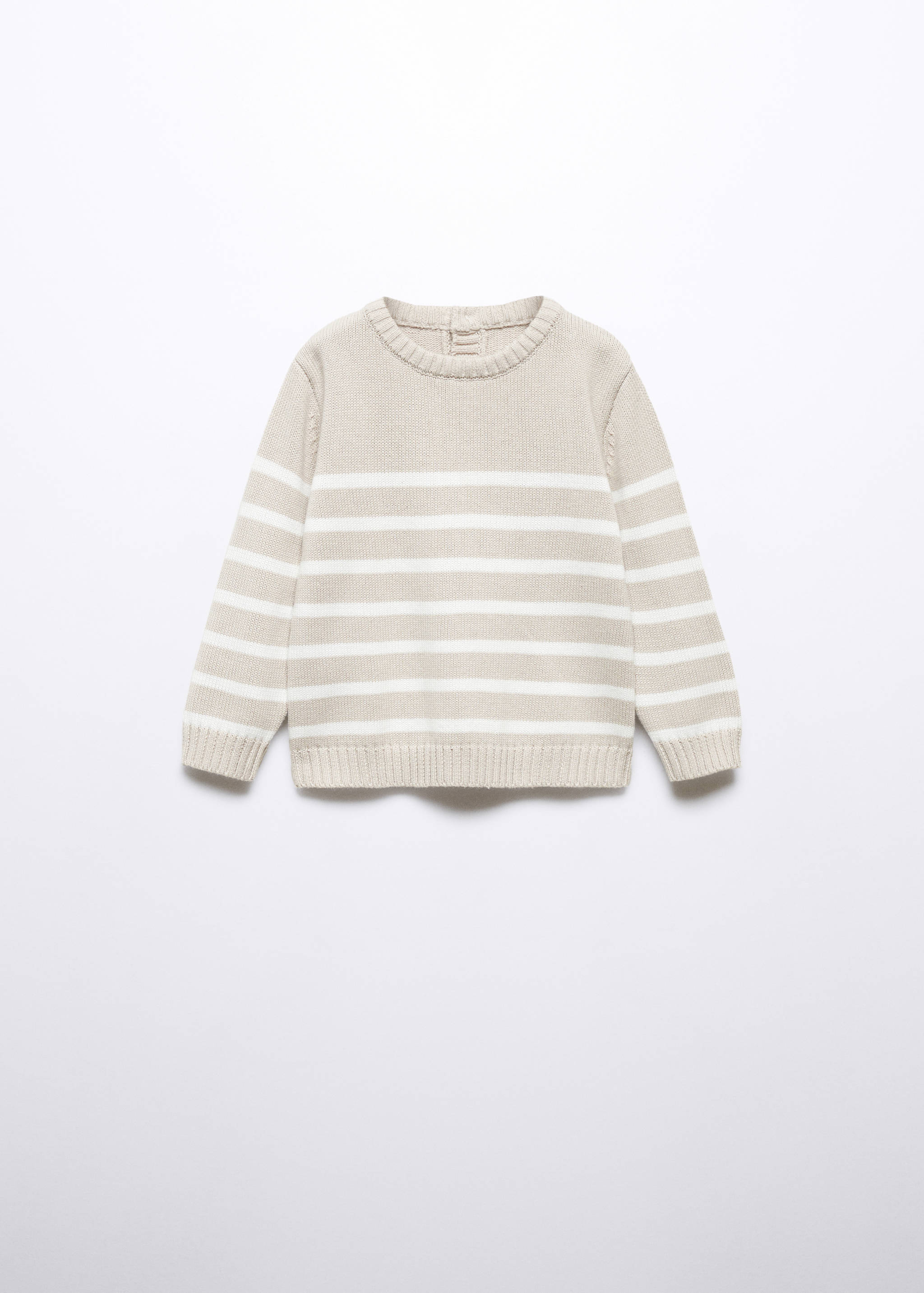 Knit striped sweater - Article without model