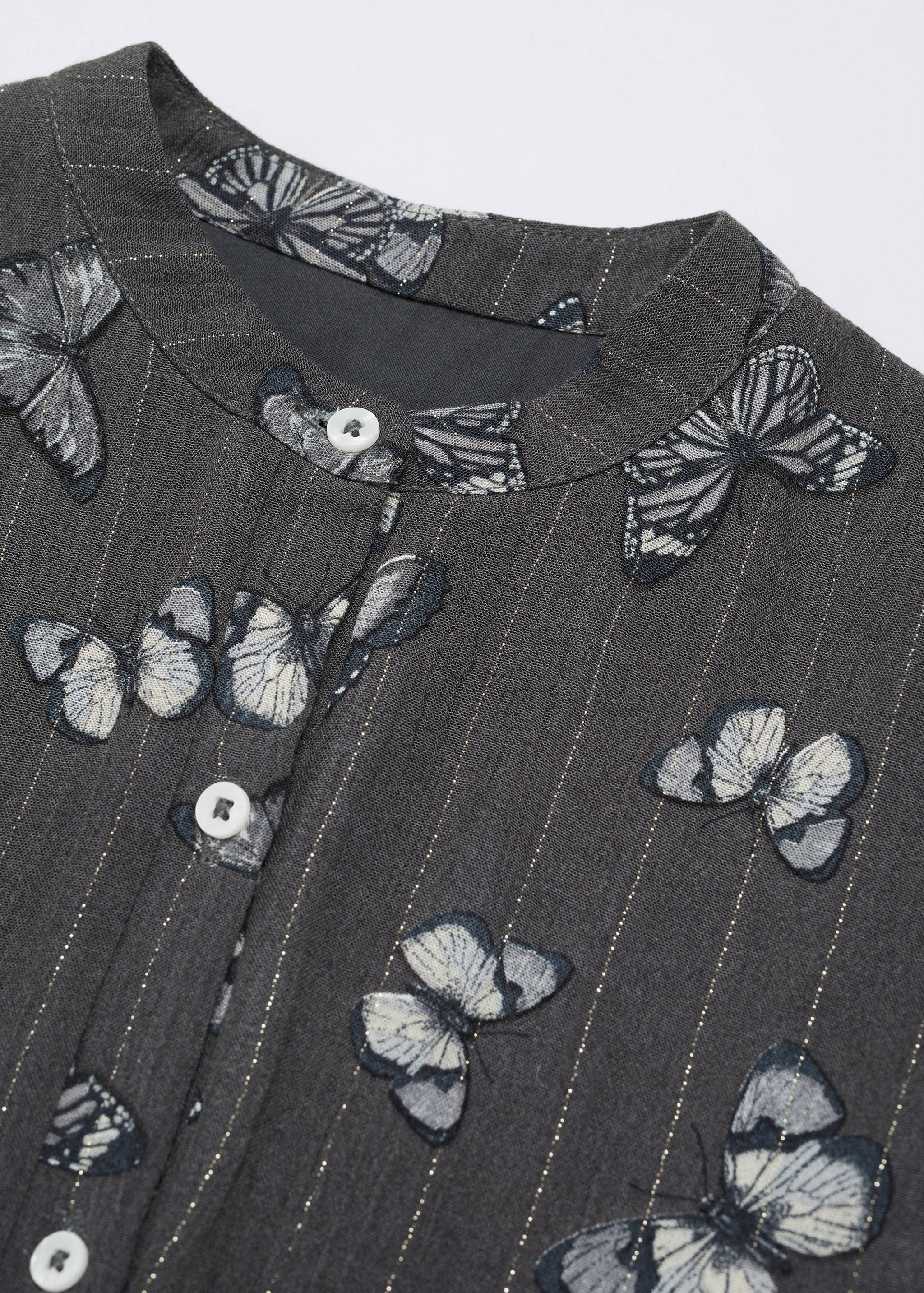 Vestido estampado mariposas - Detalle del artículo 8