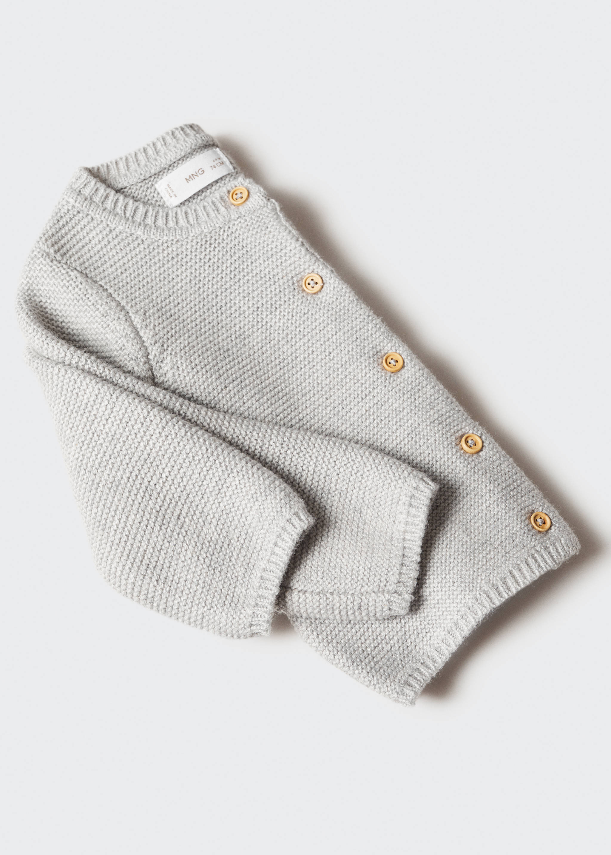 Cárdigan punto algodón - Detalle del artículo 0