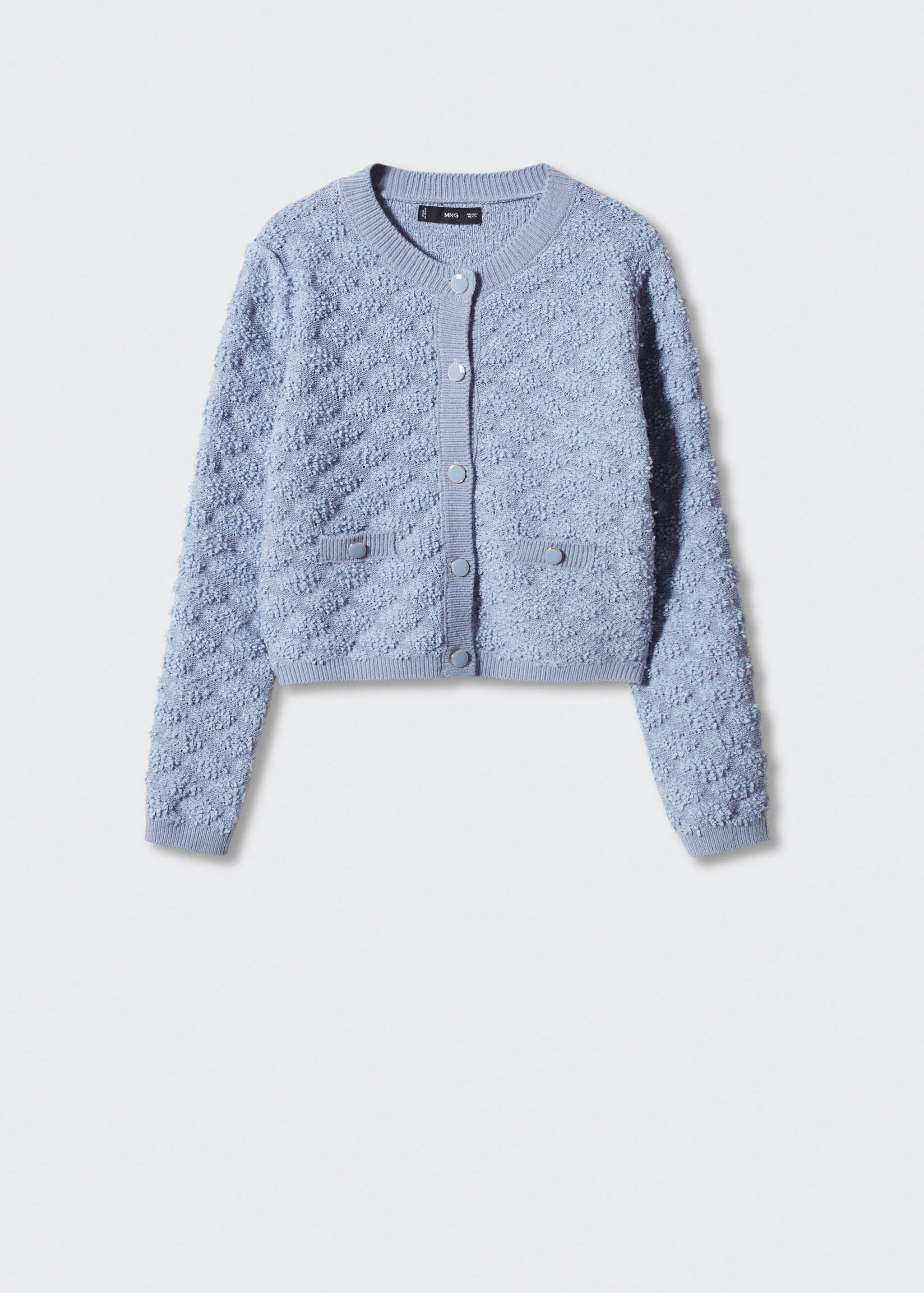 Cardigan texturé boutons - Article sans modèle