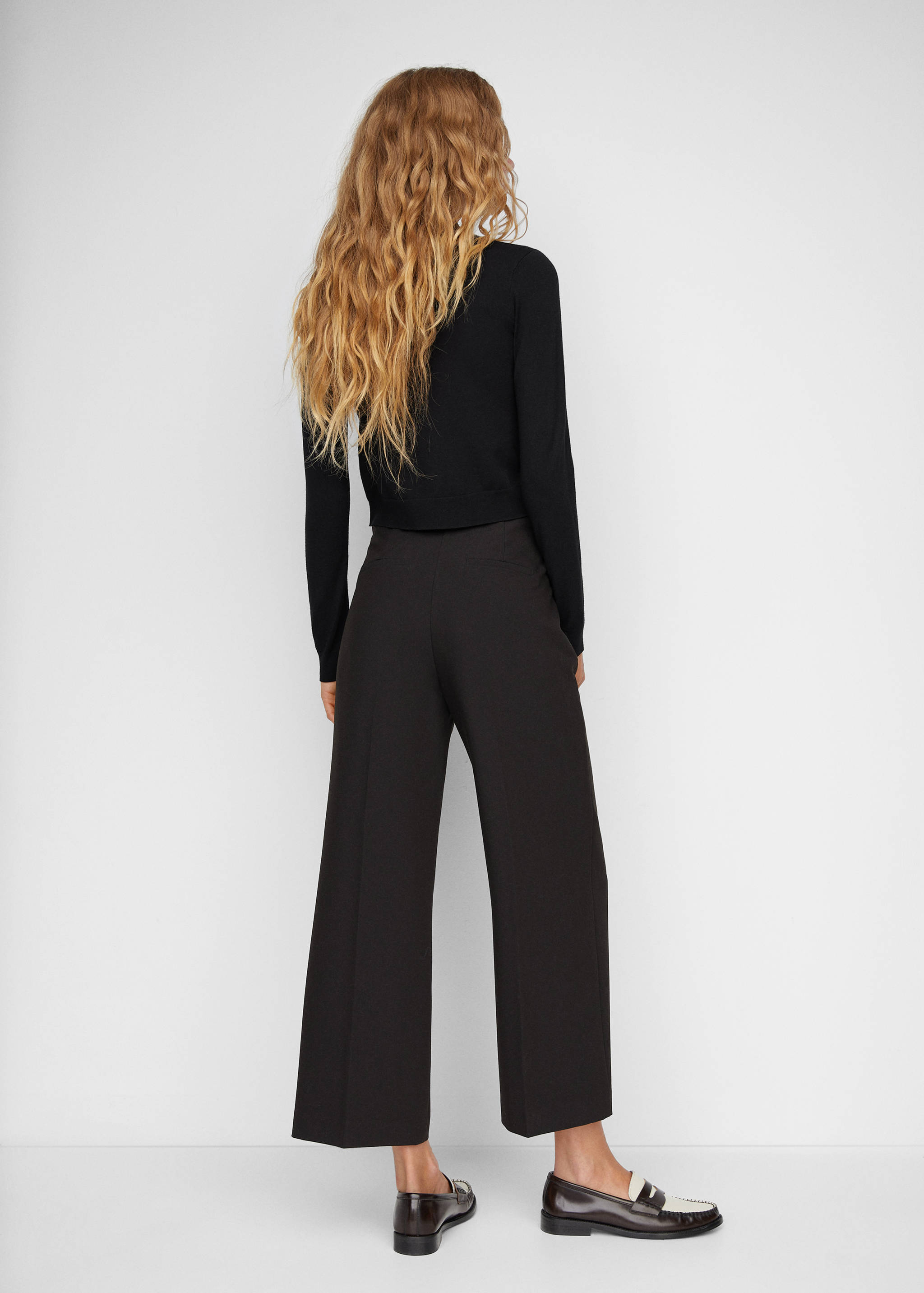 Belt culottes trousers - Reverse of the article