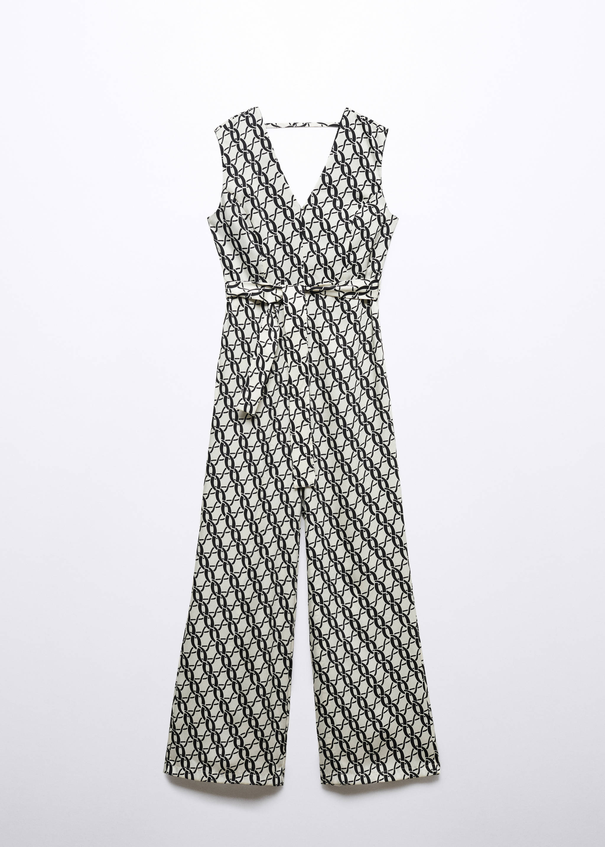 Chain-print jumpsuit - Article without model