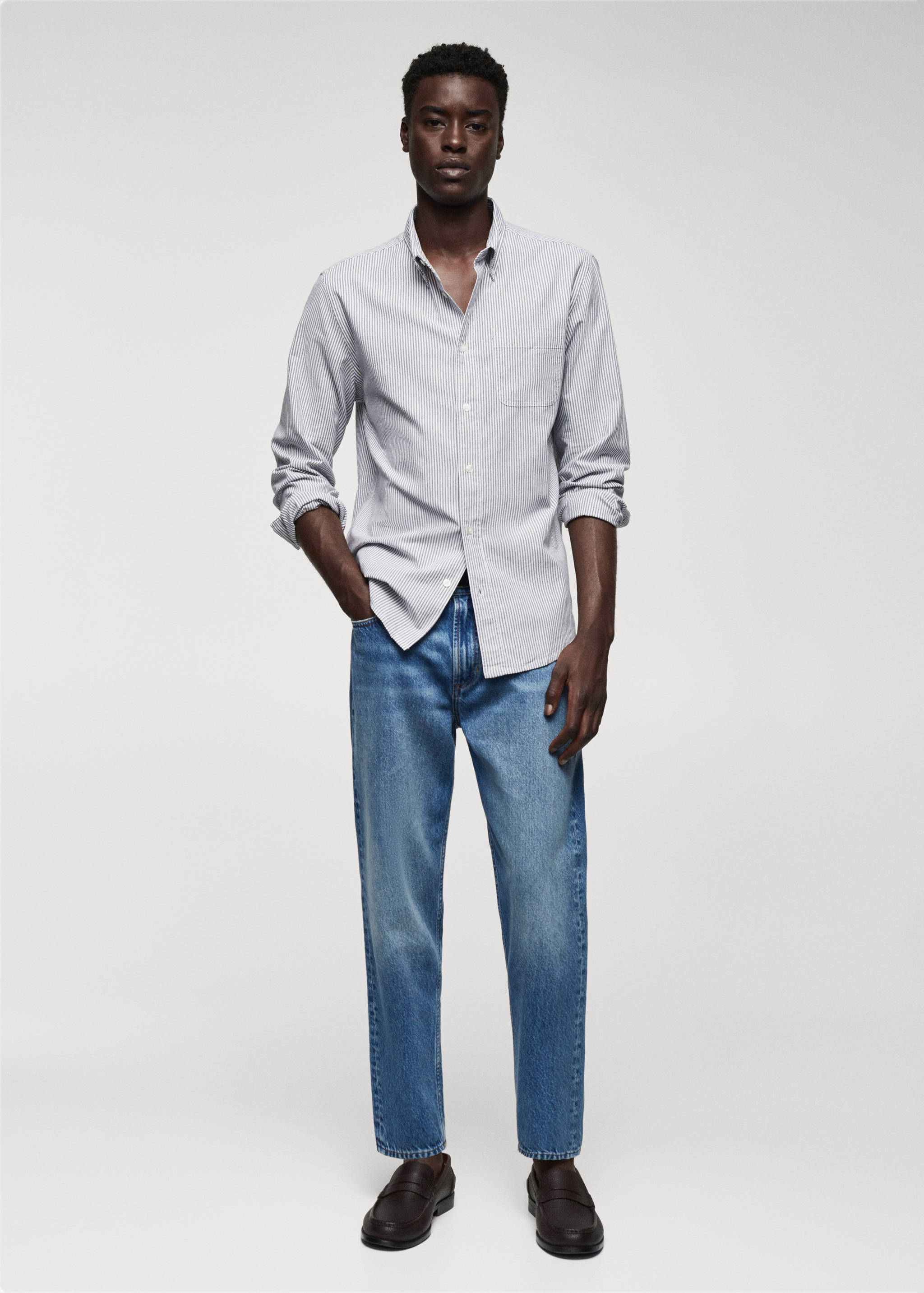 100% cotton kodak striped shirt - General plane