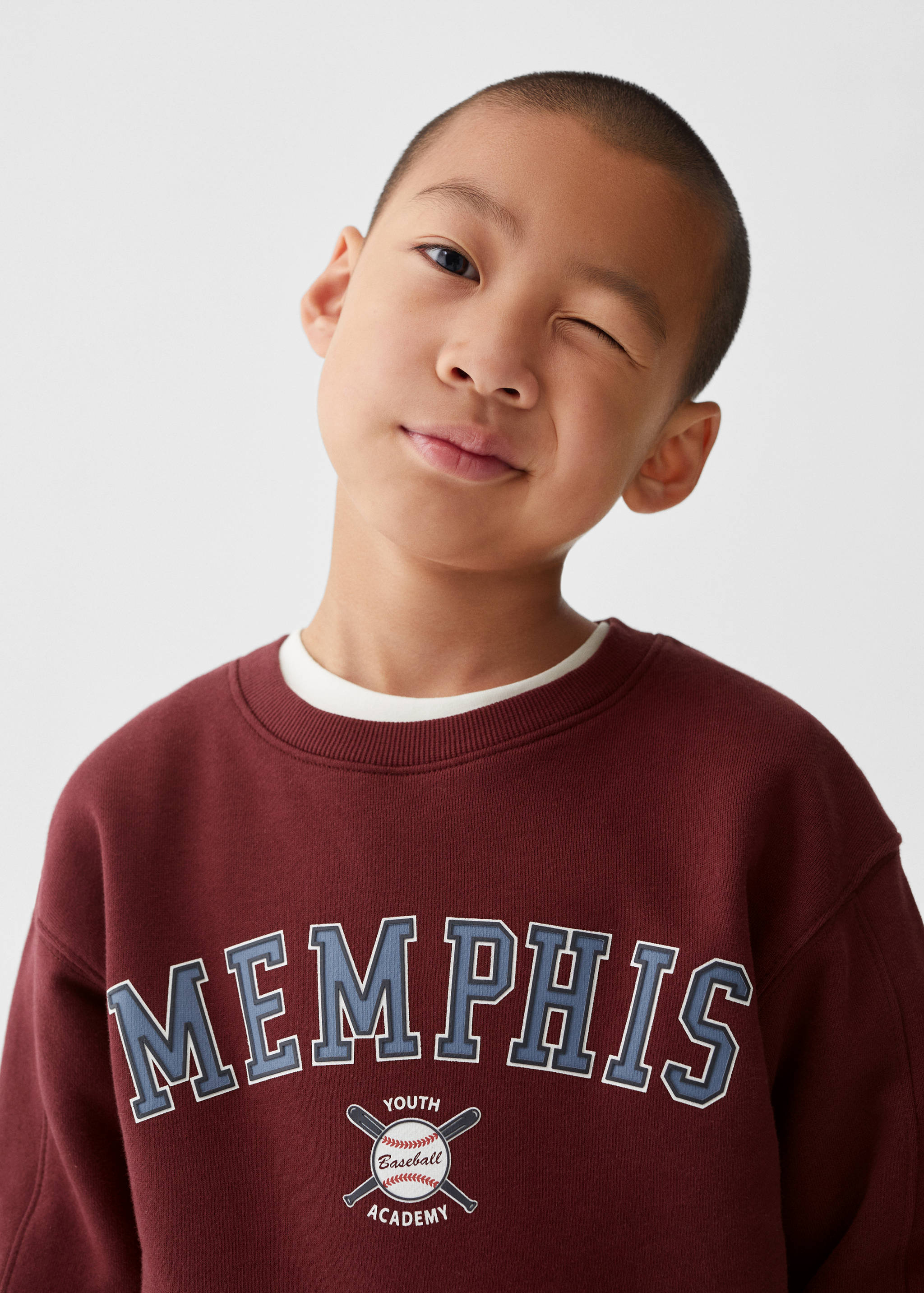 Sweatshirt met bedrukte boodschap - Detail van het artikel 1