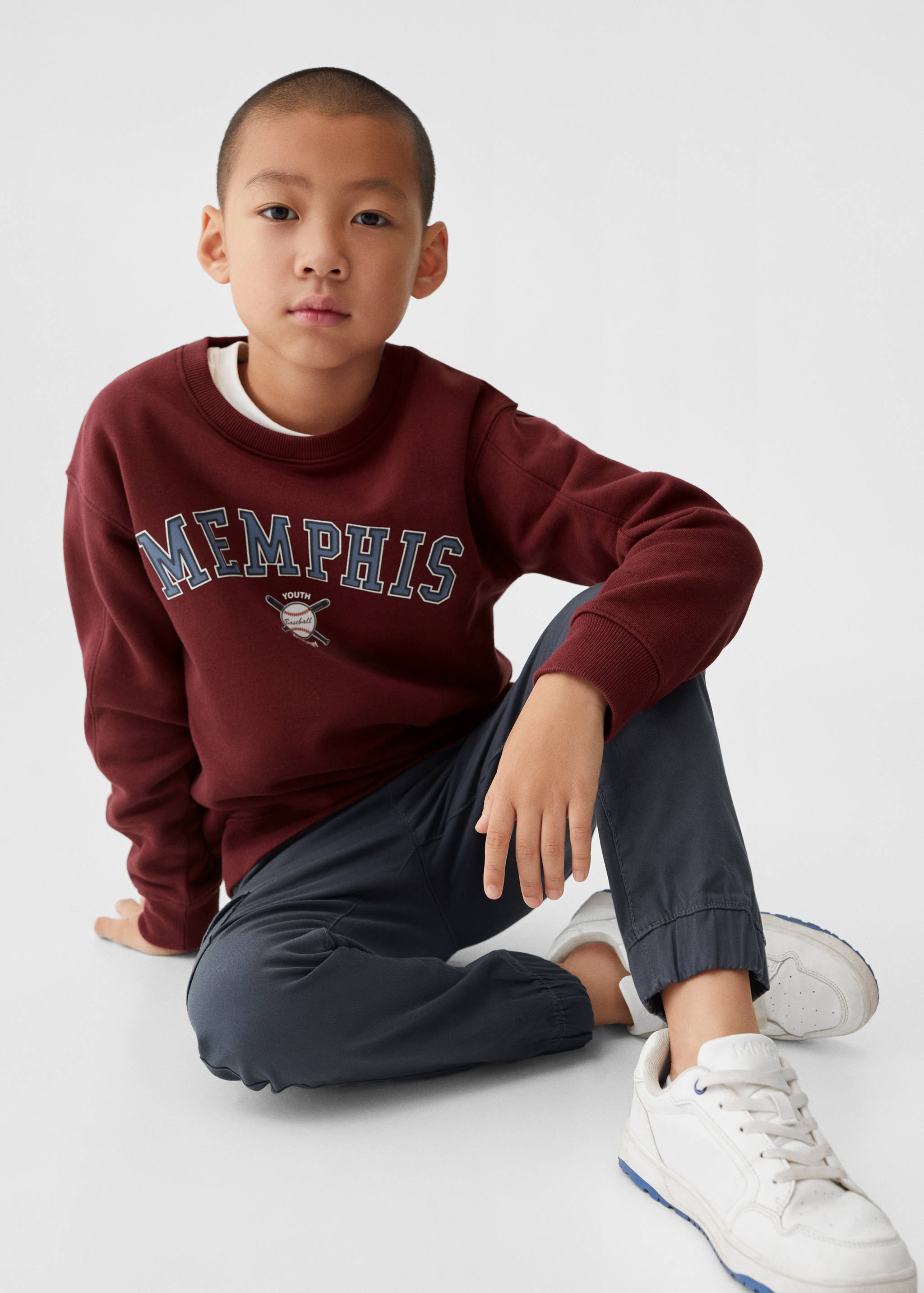 Sweatshirt met bedrukte boodschap - Detail van het artikel 2