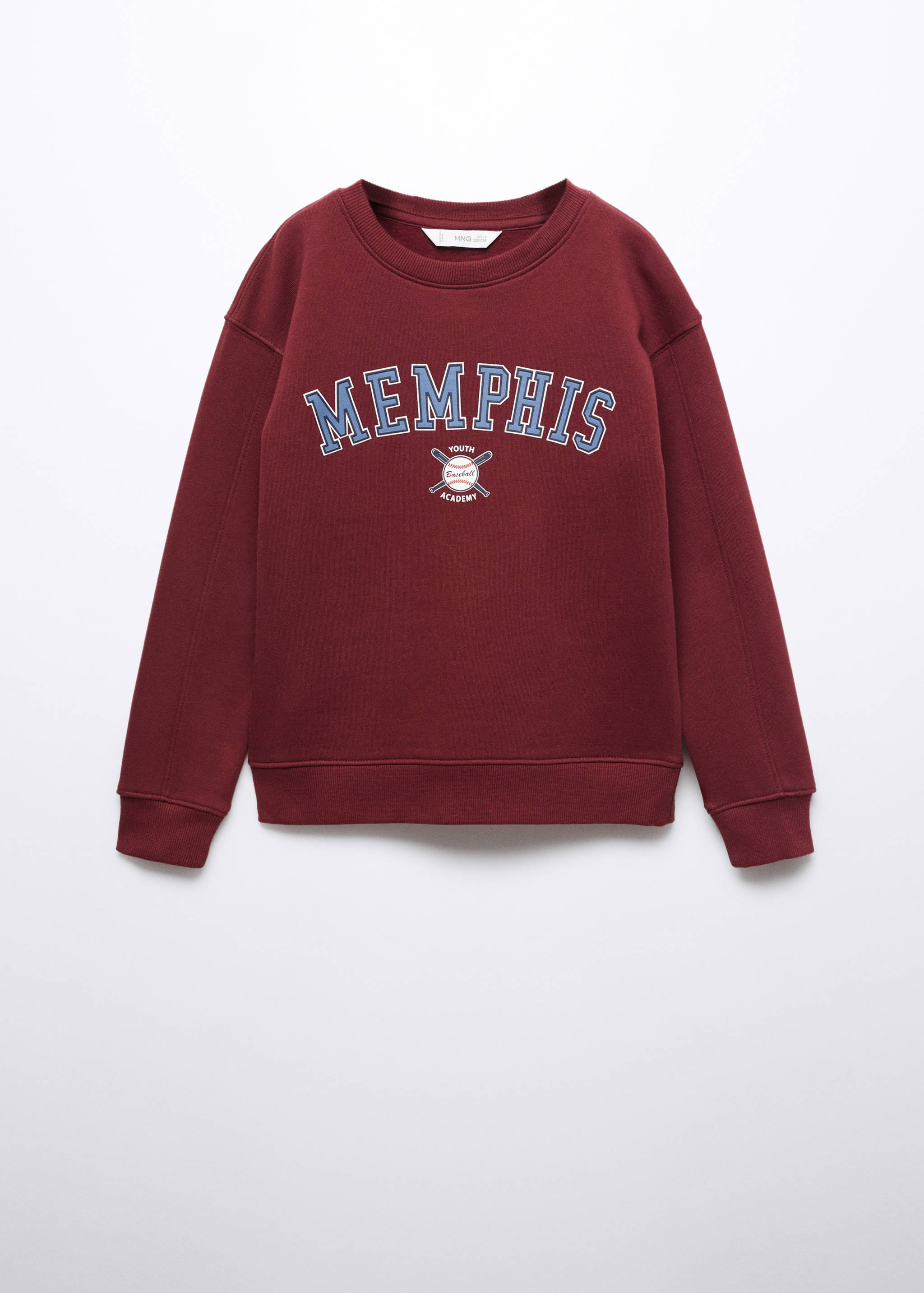 Sweatshirt met bedrukte boodschap - Artikel zonder model