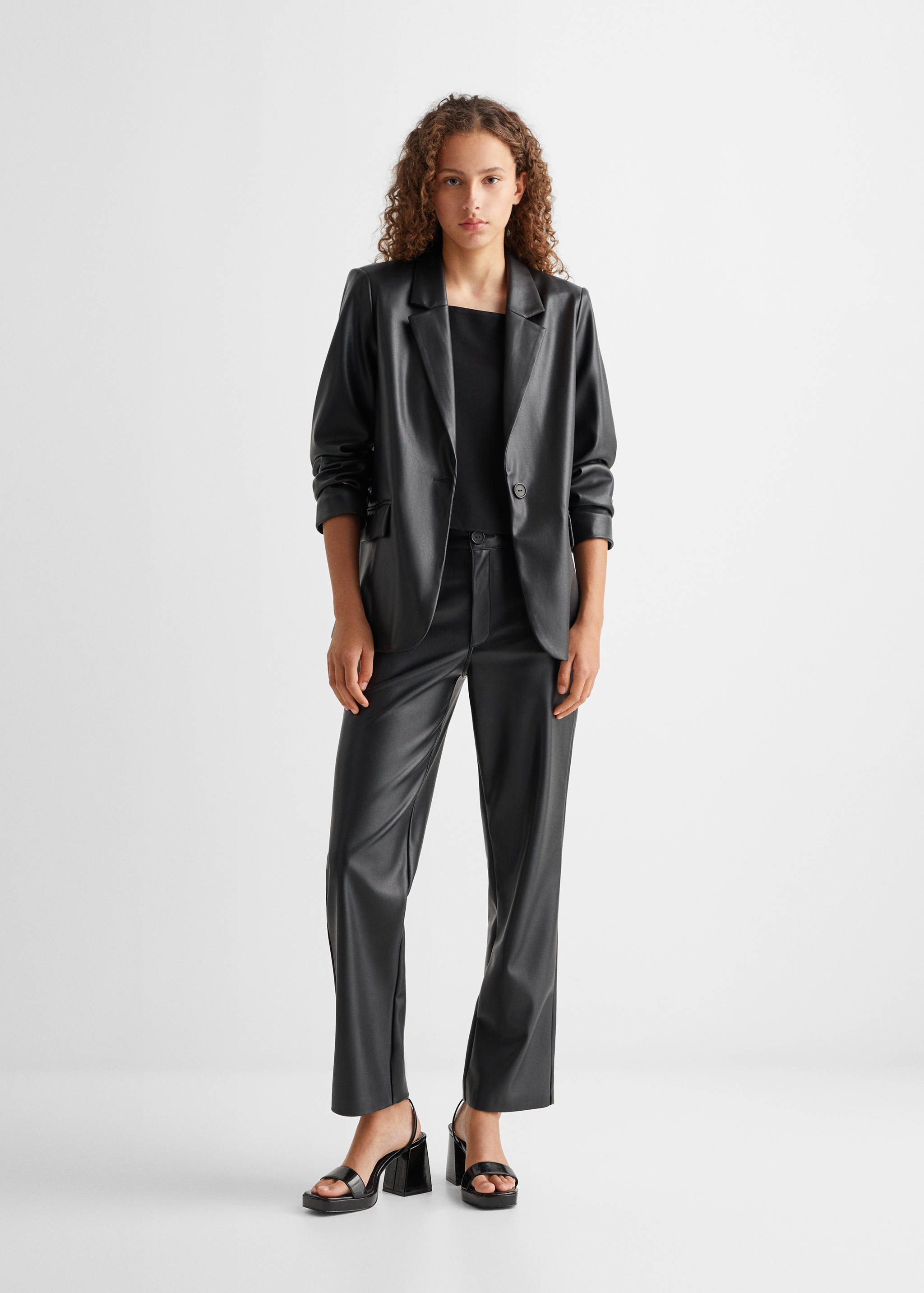 Faux-leather jacket - Details of the article 2