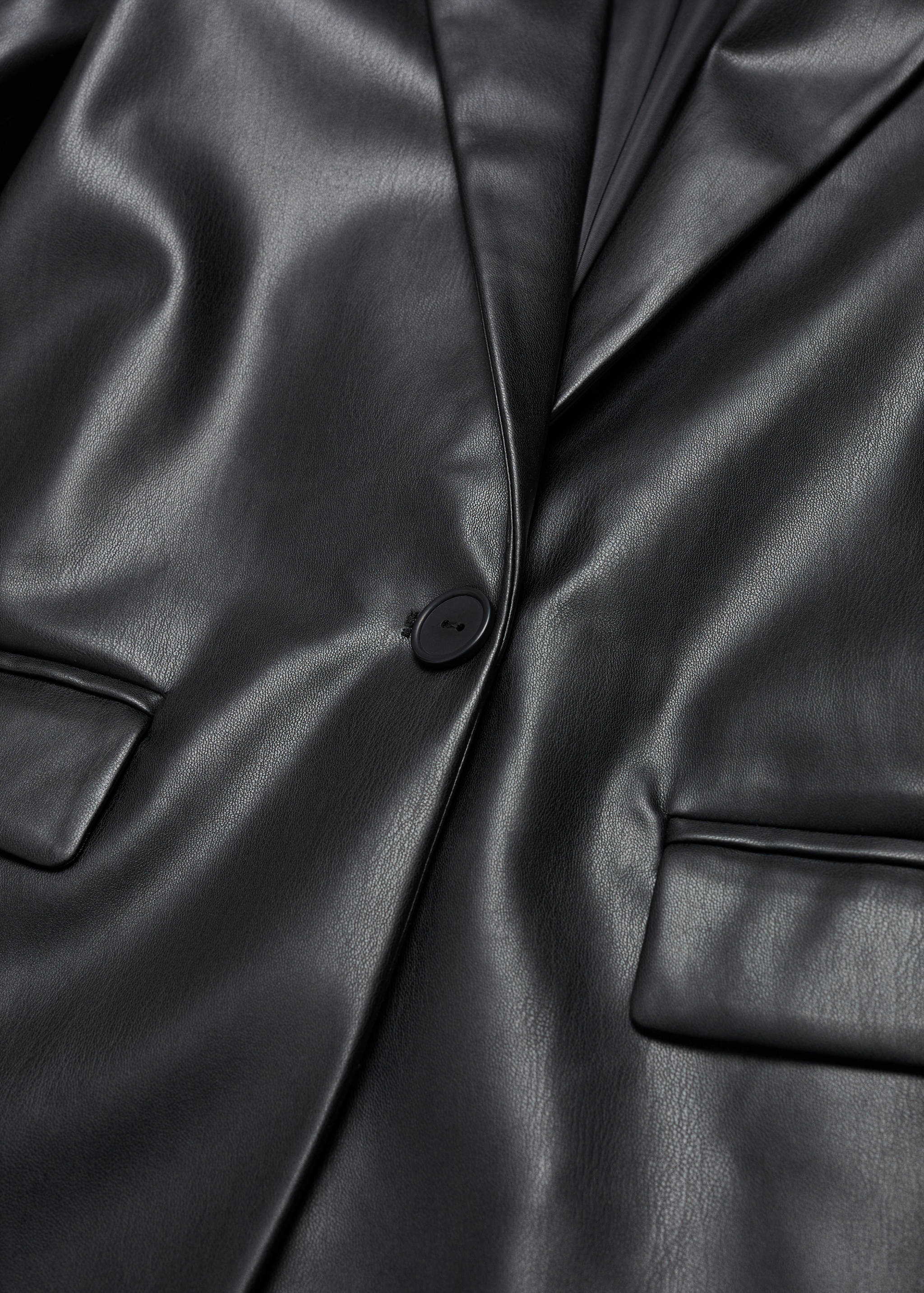 Faux-leather jacket - Details of the article 8