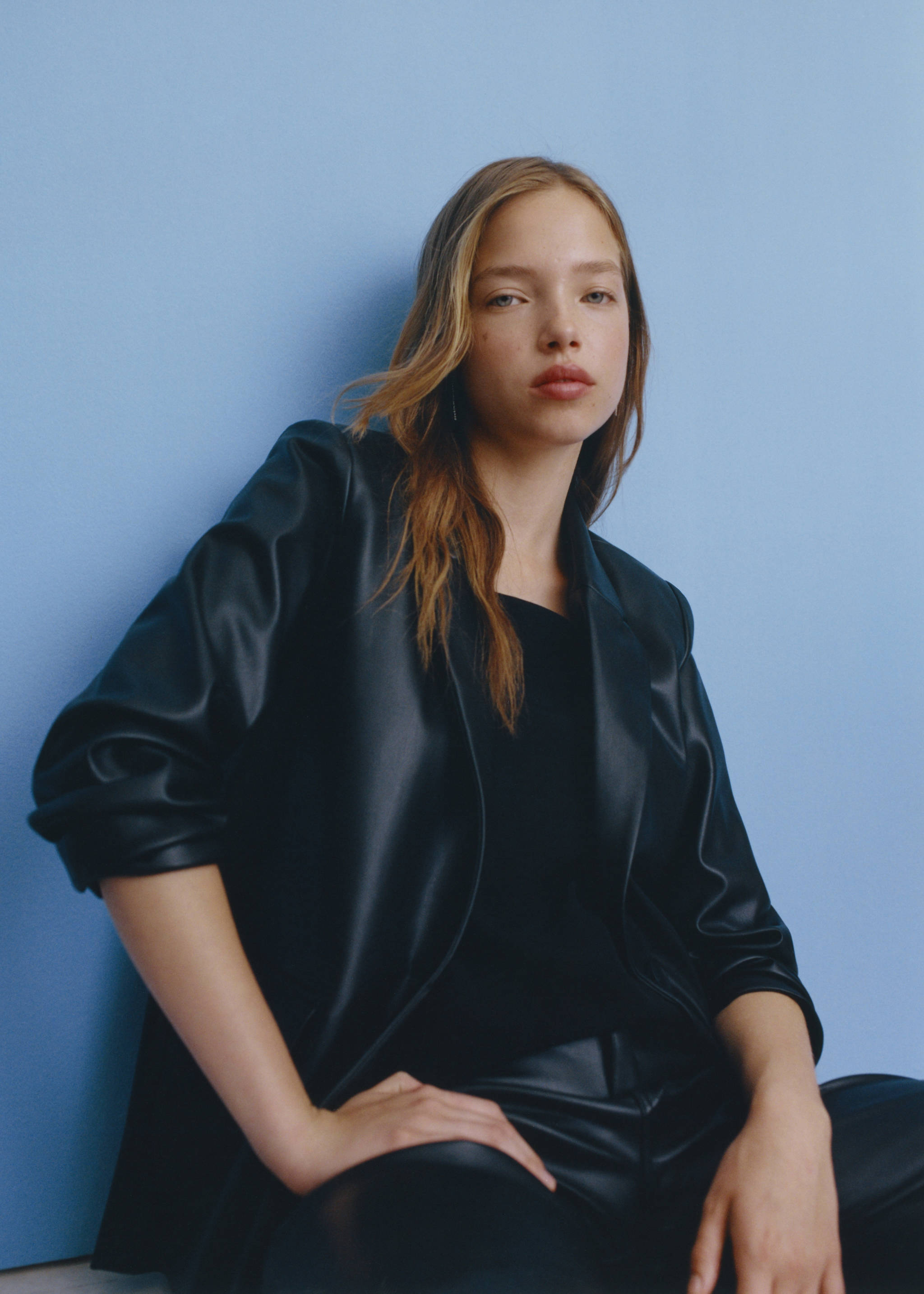 Faux-leather jacket - Details of the article 5