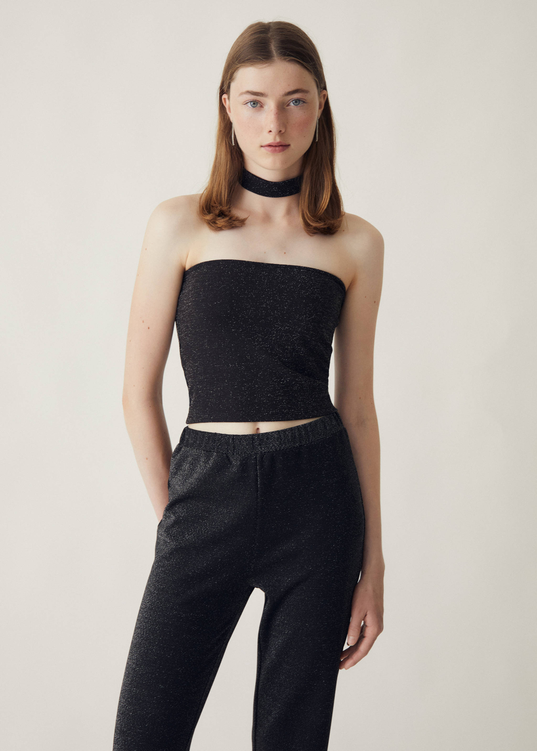 Glossed-effect top - Details of the article 5