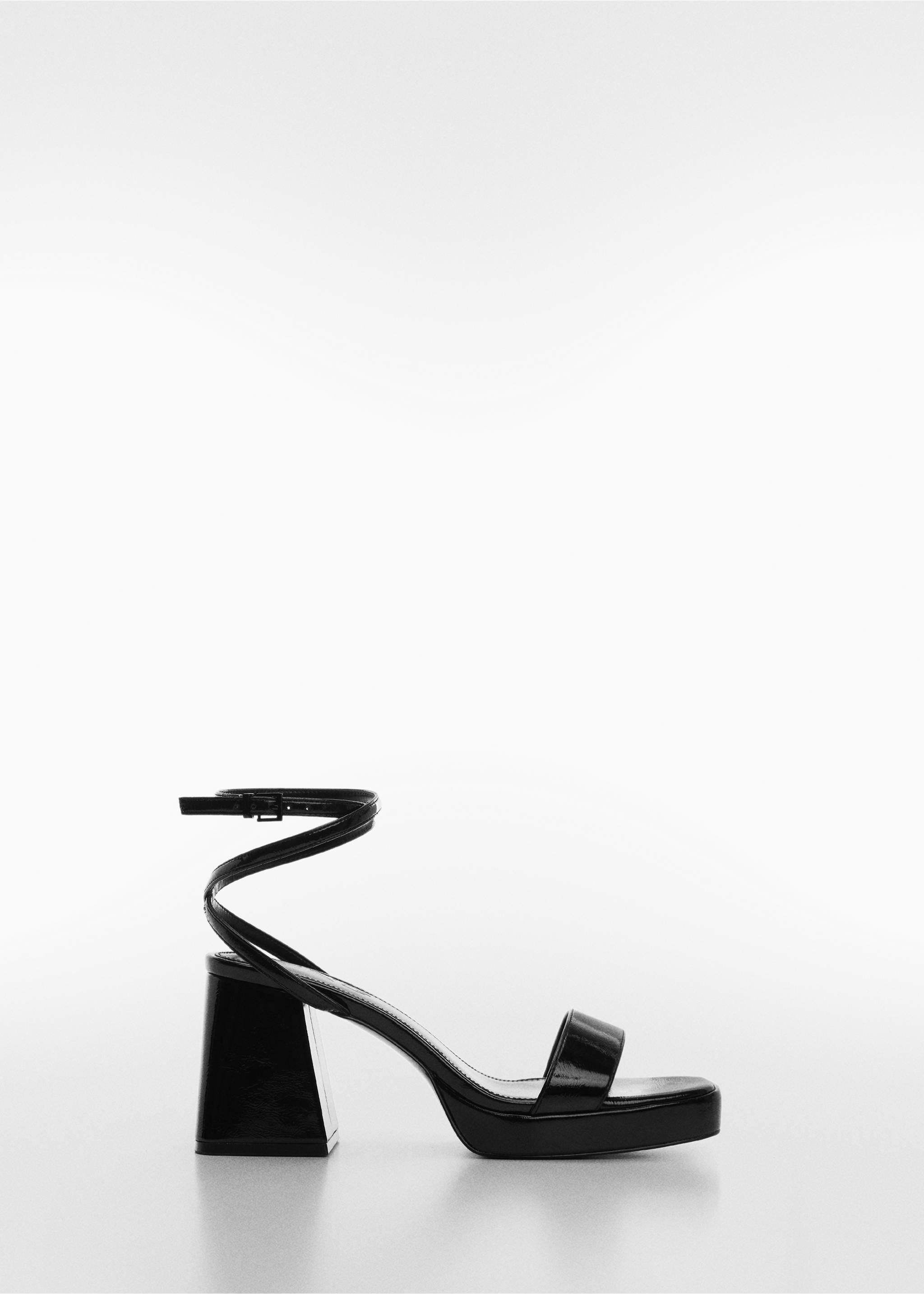 Heel strips sandals - Article without model, Black. Ref: 57044013-00.