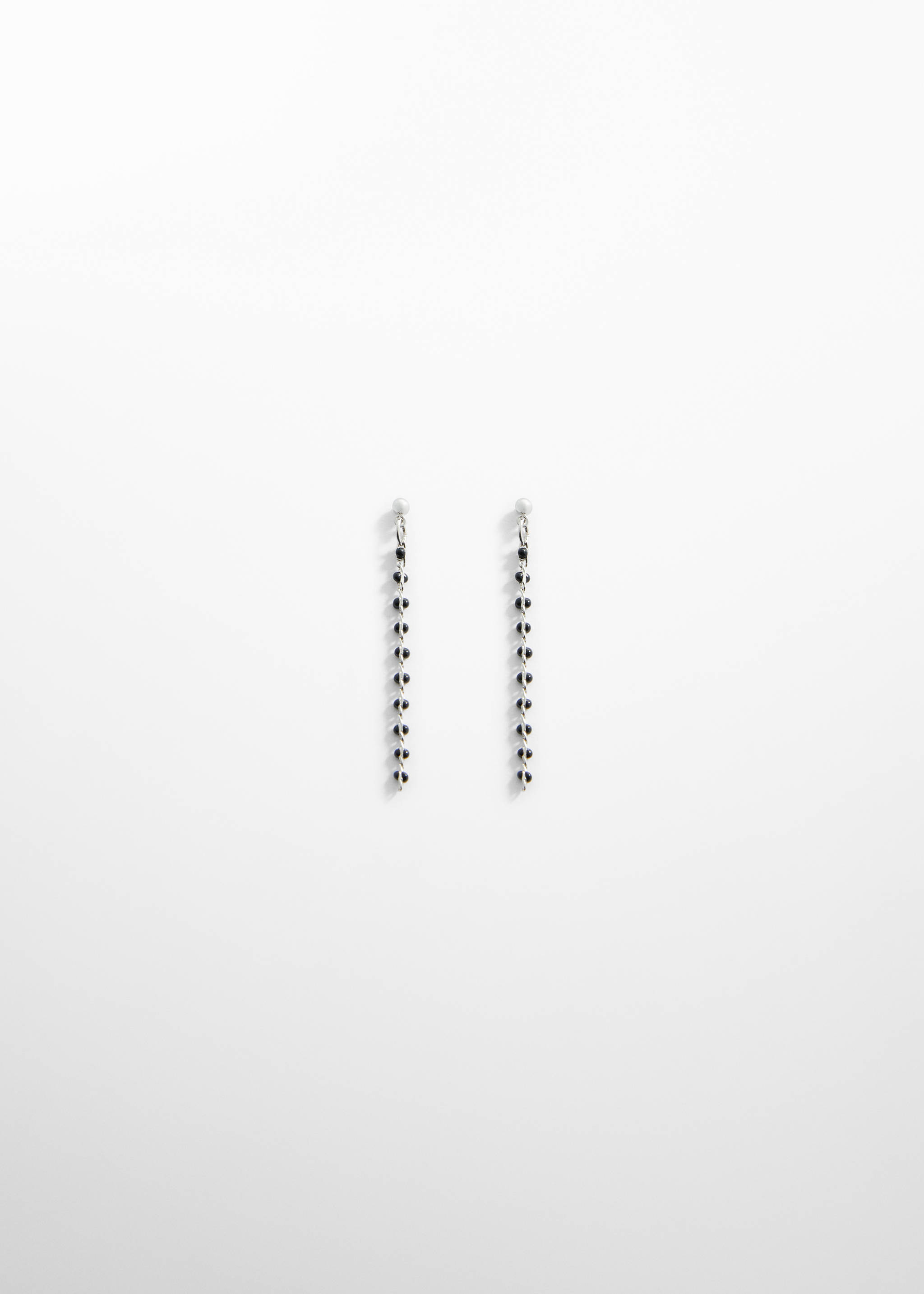 Beaded chain earrings - Article without model